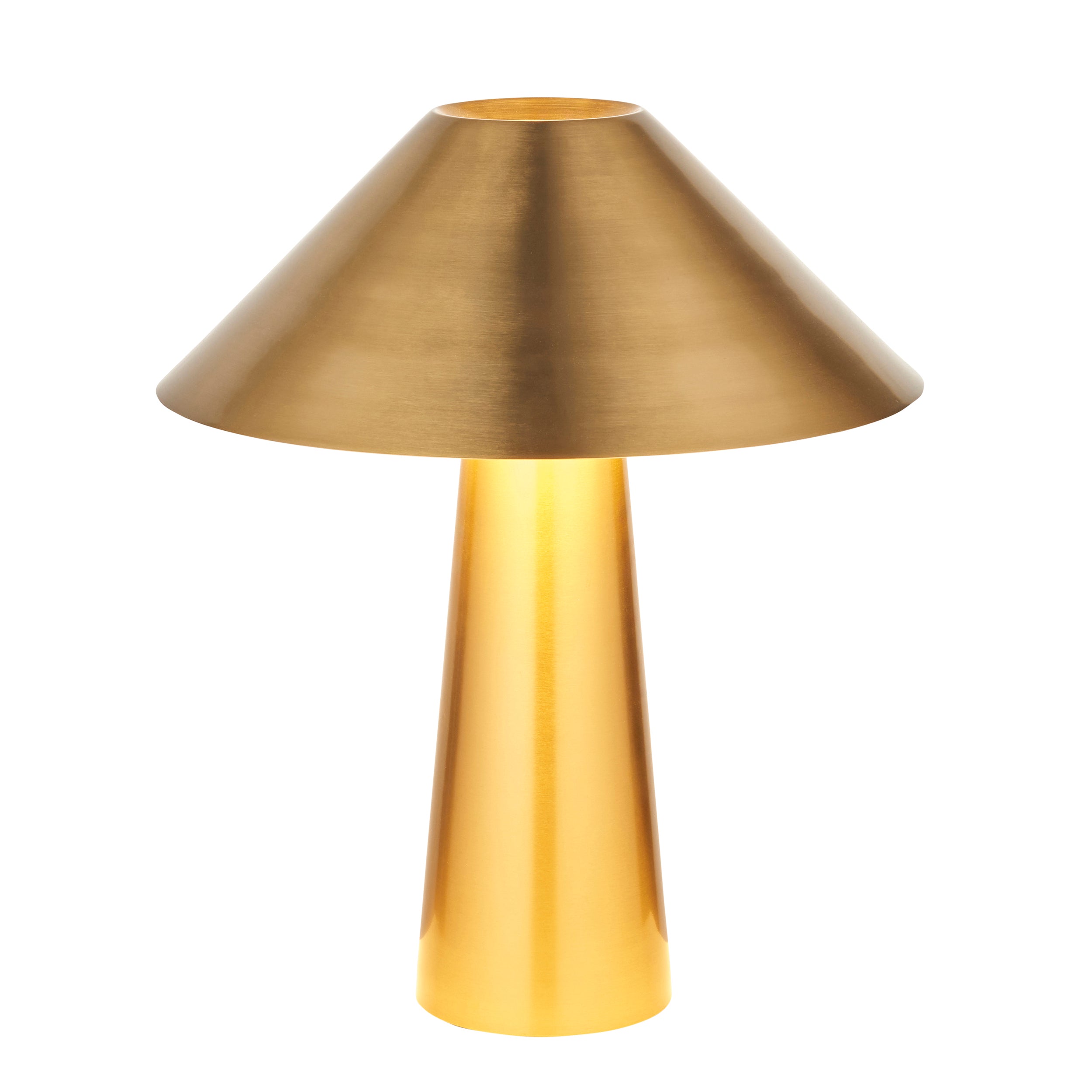 Isak Table Lamp Brushed Aged Brass