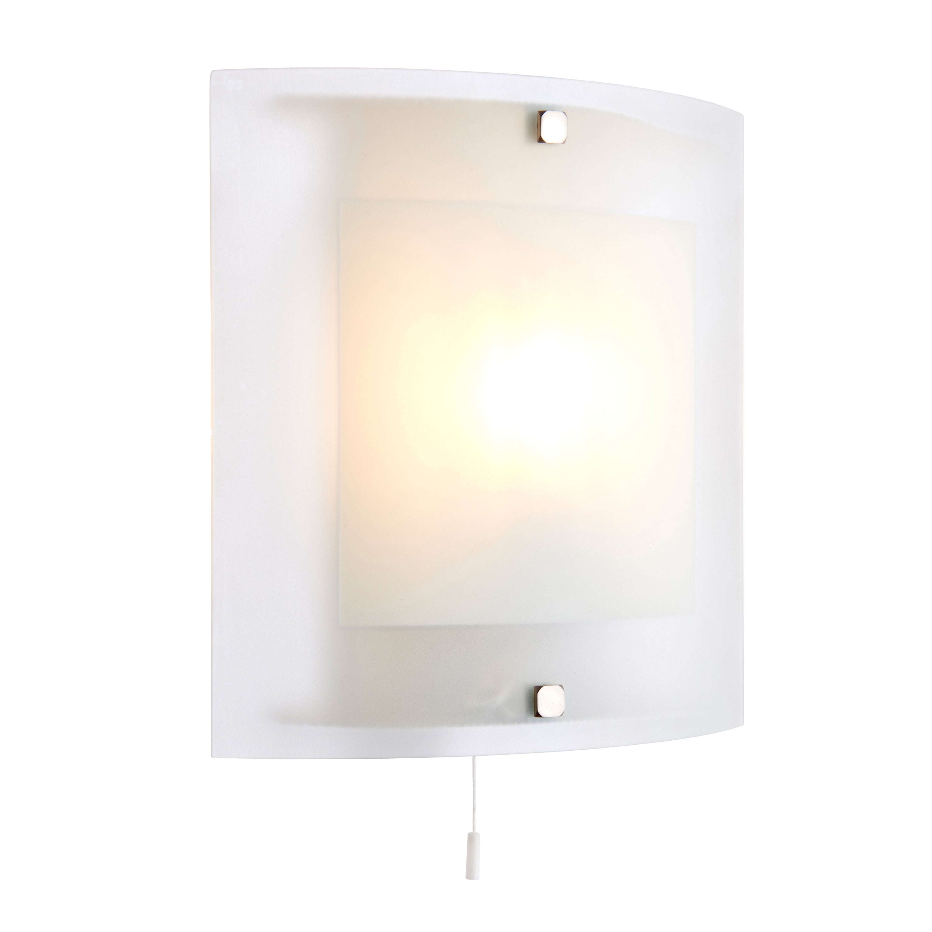 Blake Wall Light - Glass / Steel | Migo Interiors