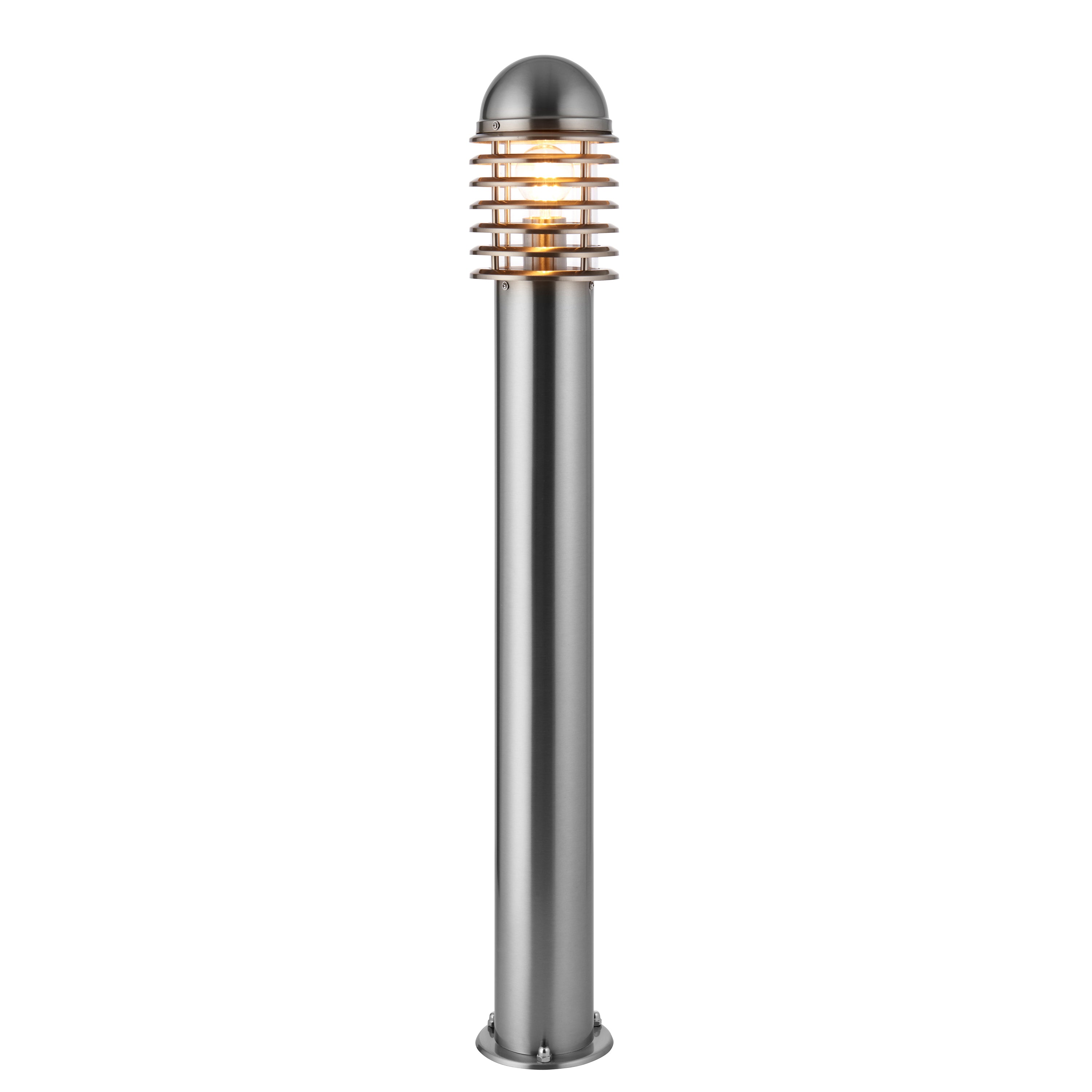Louvre Floor Lamp - Stainless Steel / Polycarbonate | Migo Interiors