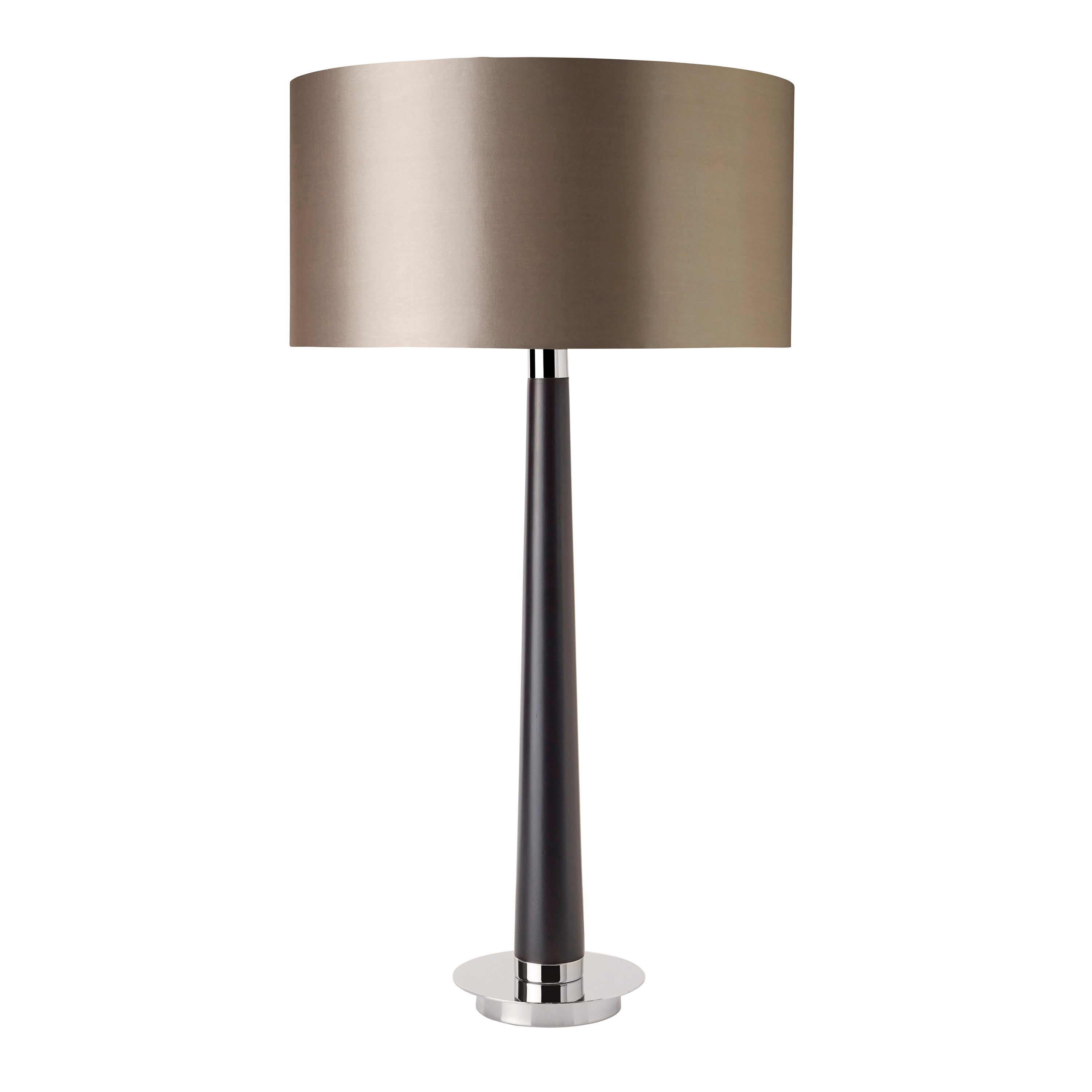 Corvina Table Lamp - Fabric / Steel / Wood | Migo Interiors