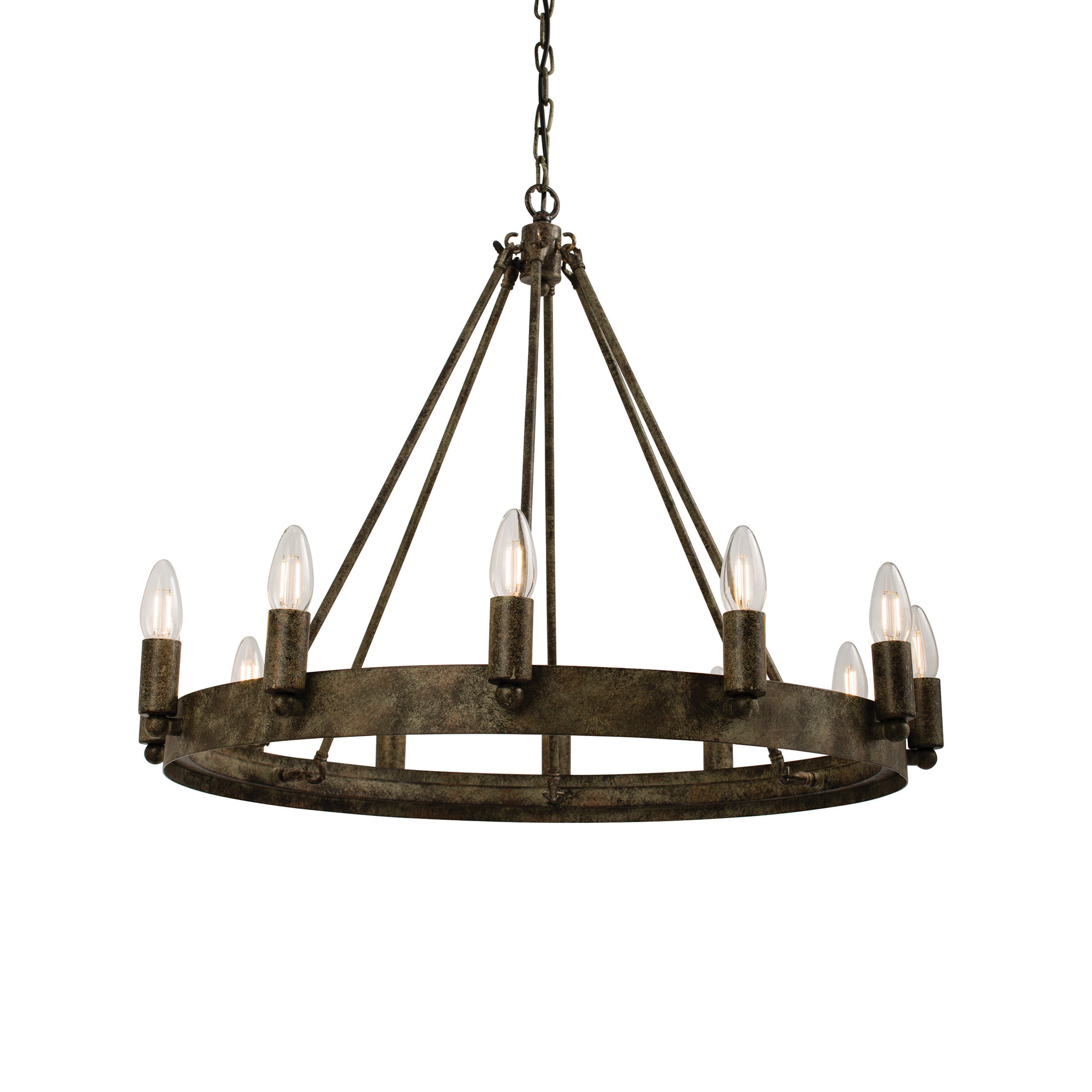 Chevalier 12 Pendant Light - Steel | Migo Interiors
