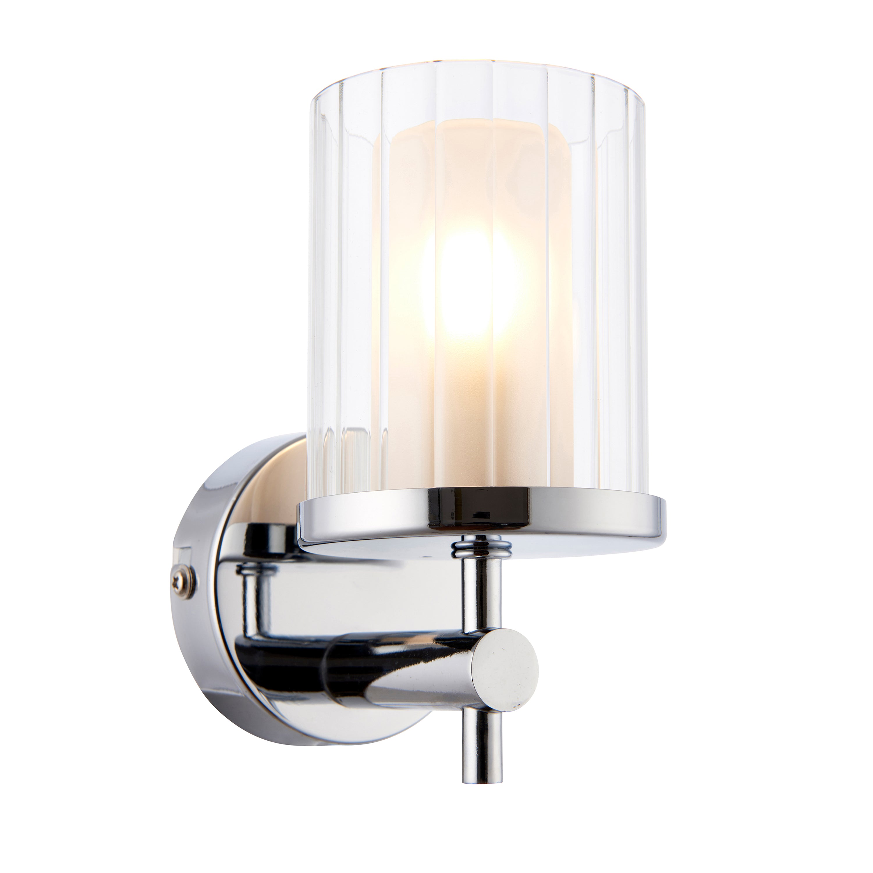 Britton Wall Light - Glass / Steel | Migo Interiors