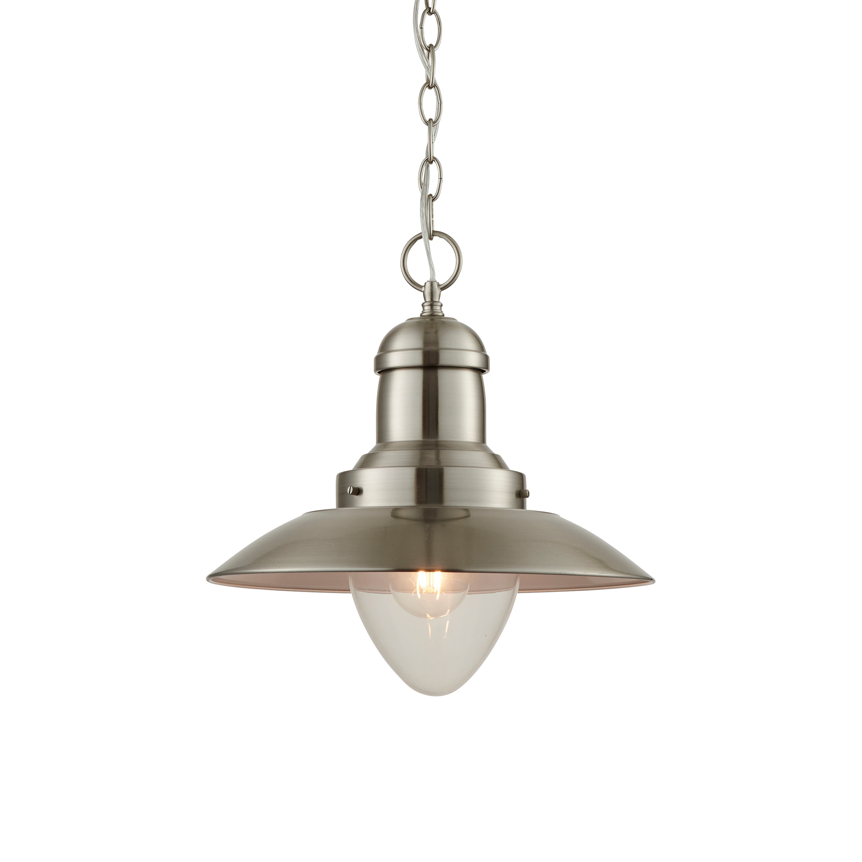 Mendip Pendant Light - Glass / Steel | Migo Interiors