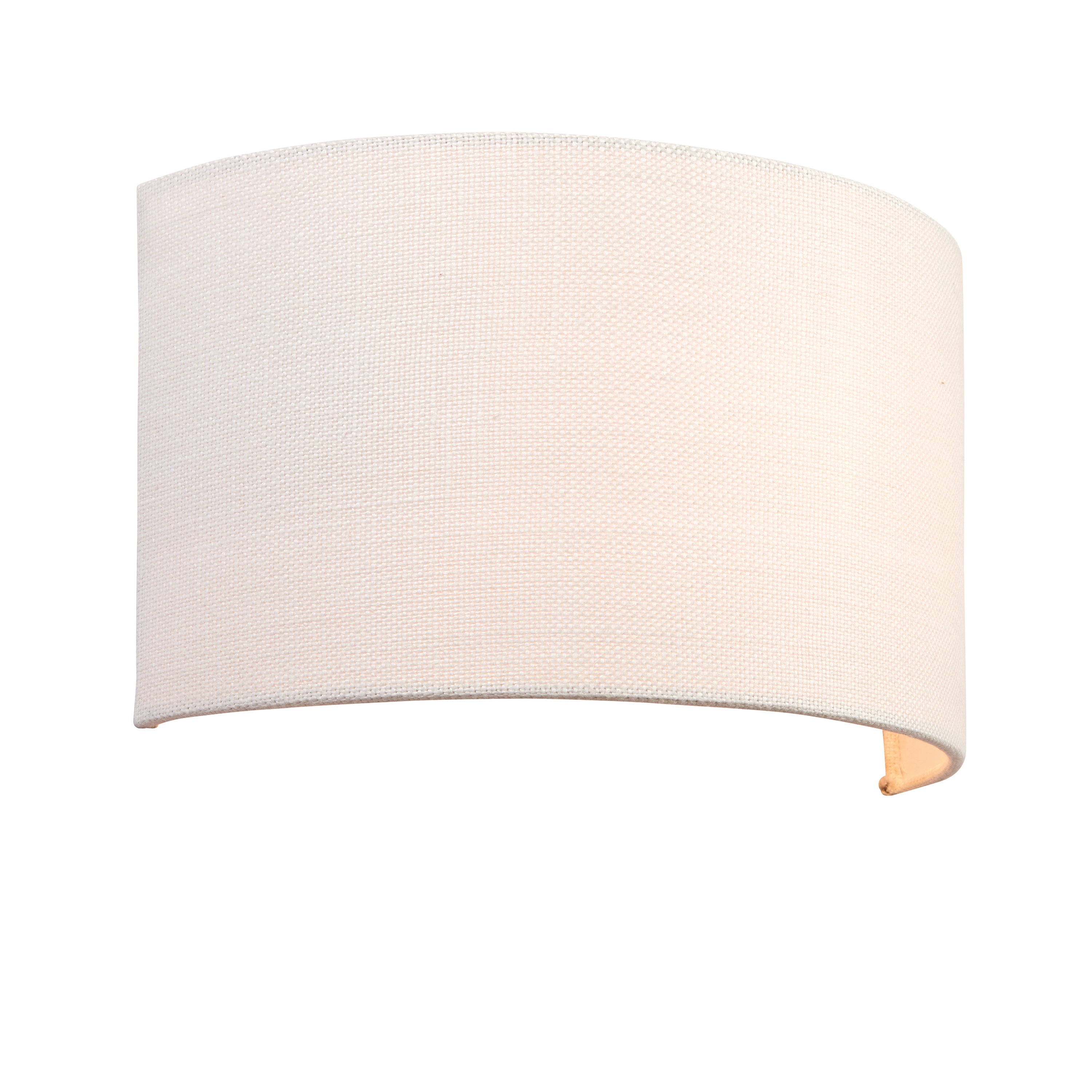 Obi 1 Wall Light Vintage White - Fabric / Steel | Migo Interiors