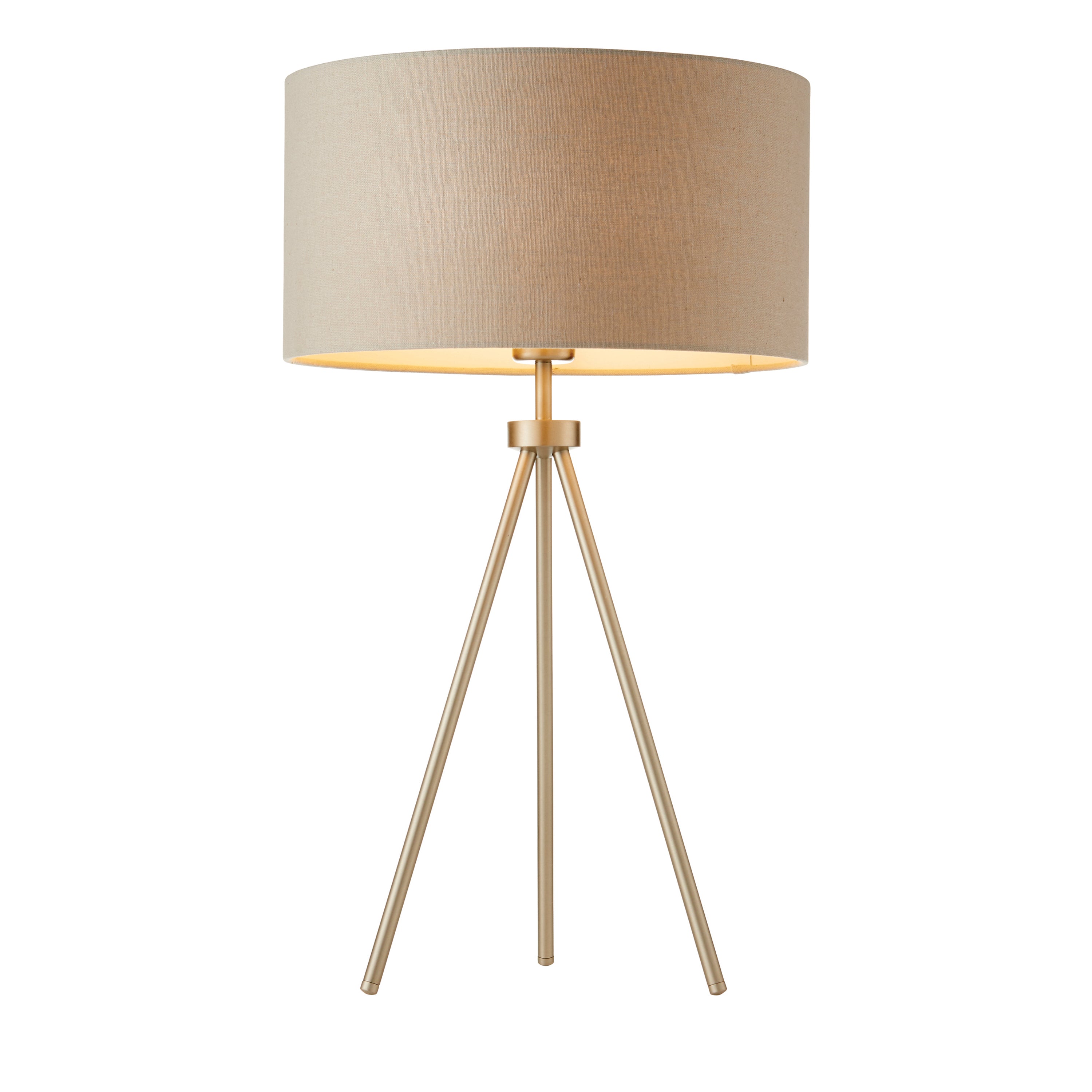 Tri Table Lamp - Fabric / Steel | Migo Interiors