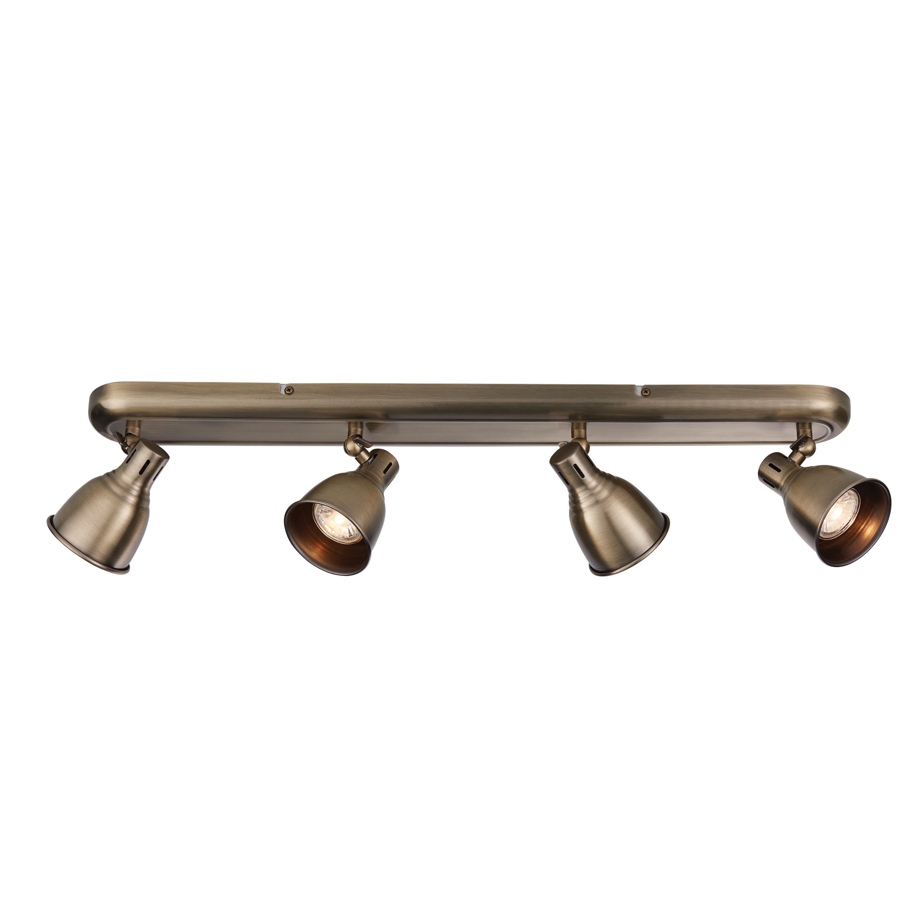 Westbury 4 Ceiling Light Antique Brass - Steel | Migo Interiors
