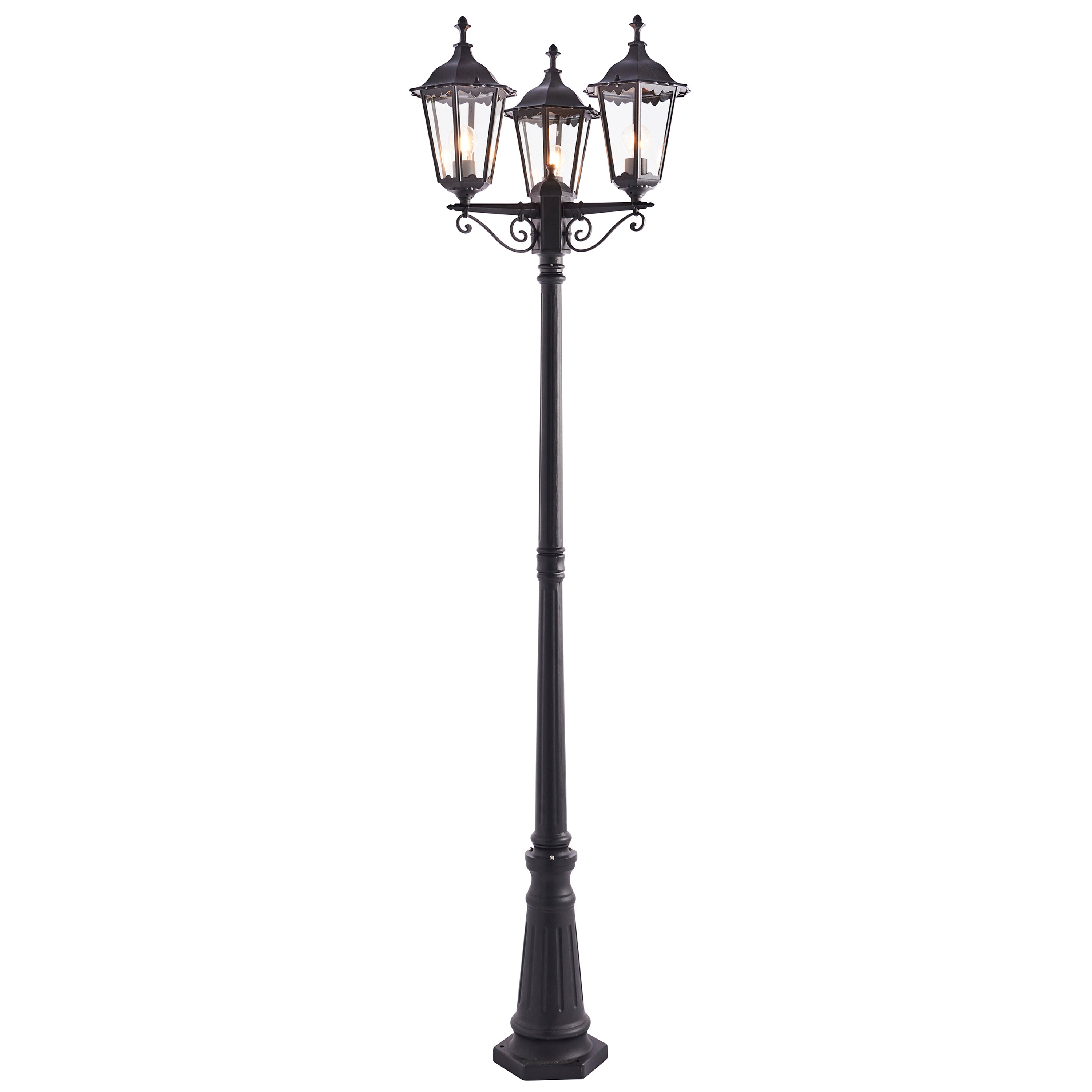 Burford Floor Lamp - Die Cast Aluminium Alloy / Glass | Migo Interiors