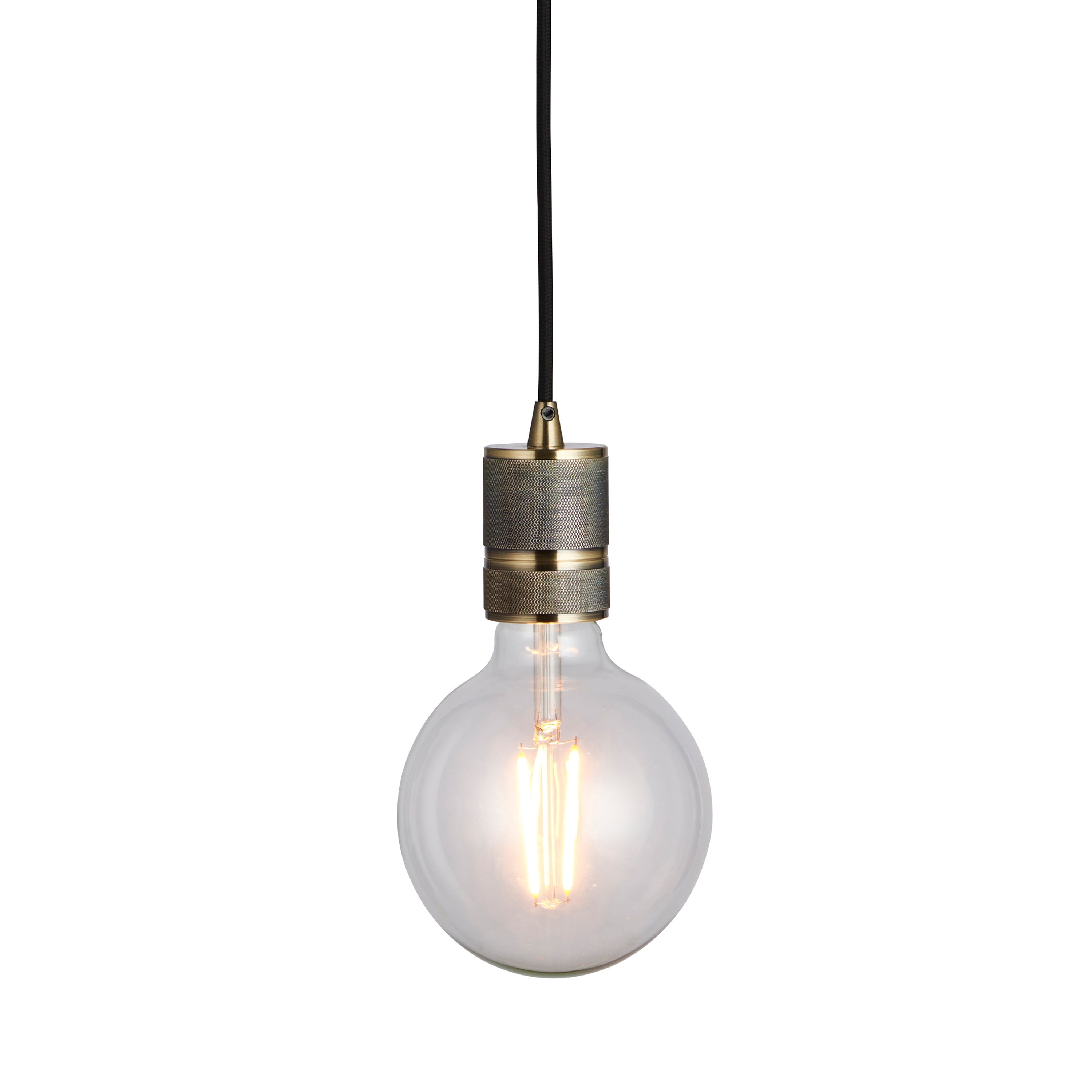 Urban Pendant Light Antique Brass - Steel | Migo Interiors
