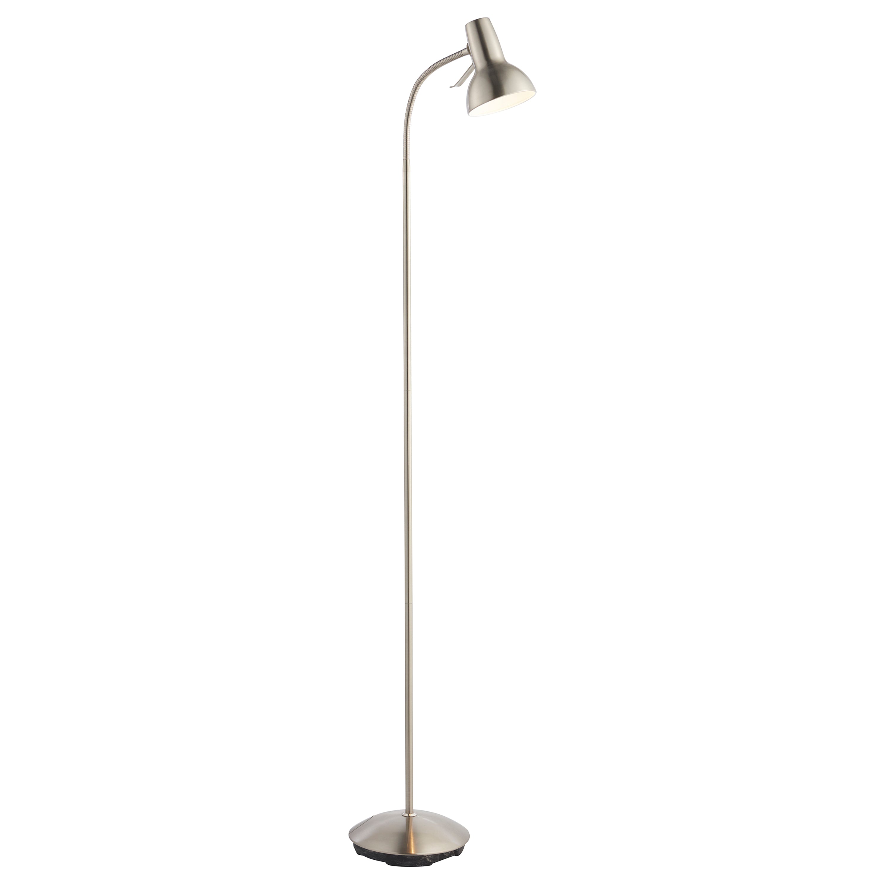 Amalfi Floor Lamp Nickel - Steel | Migo Interiors