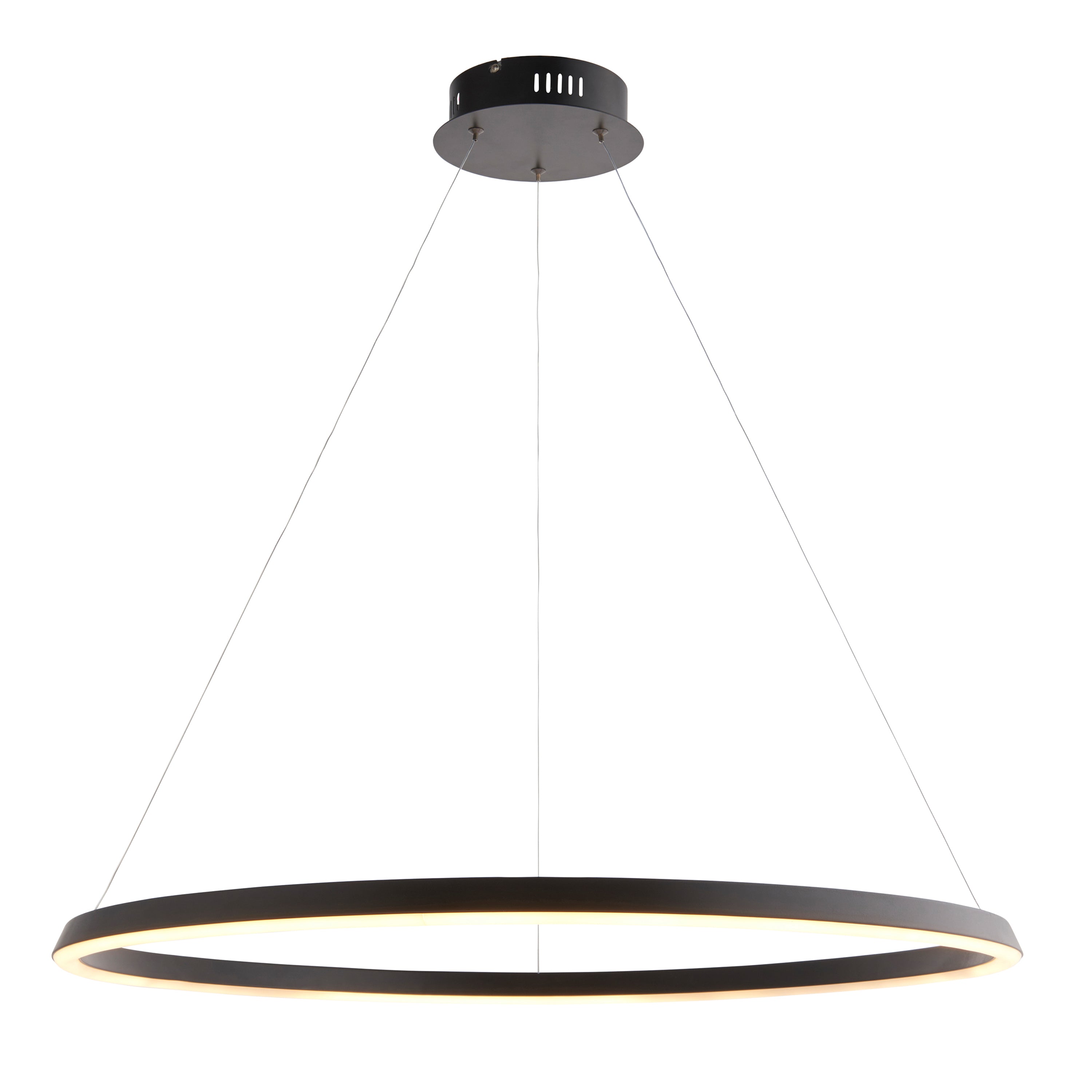 Staten 1 Pendant Light Black - Aluminium Alloy / Acrylic | Migo Interiors