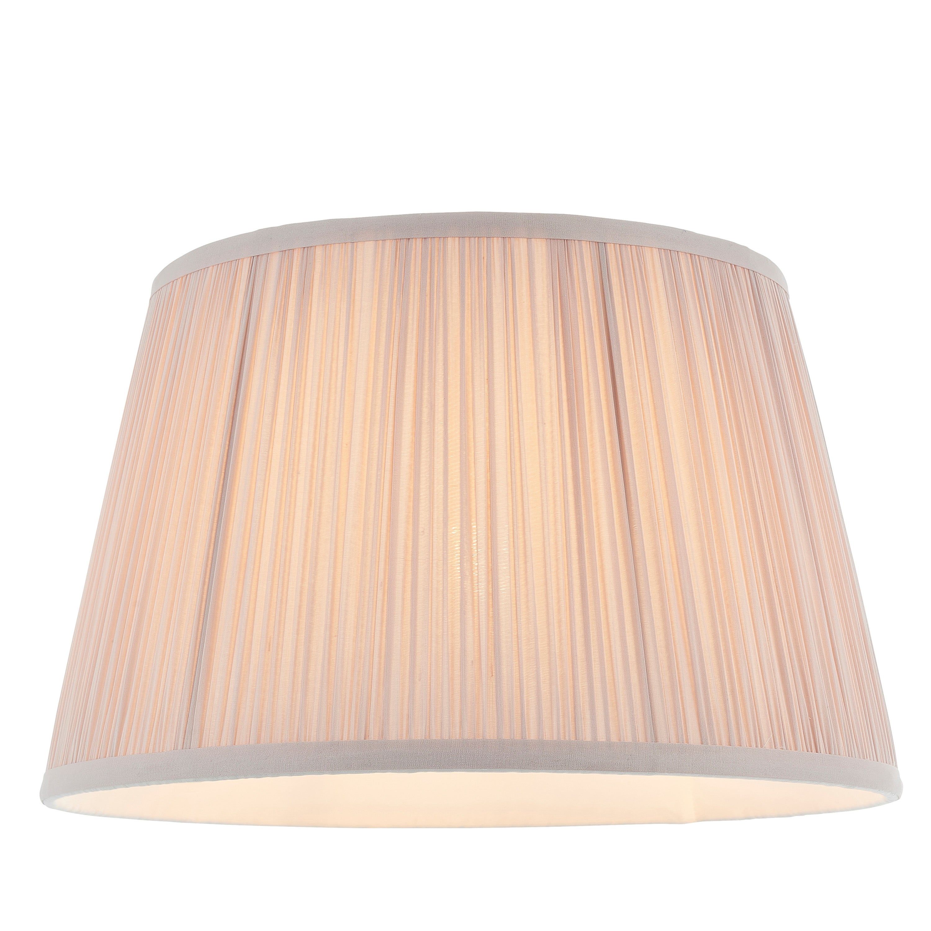 Freya Shade Dusky Pink - Fabric / Steel | Migo Interiors