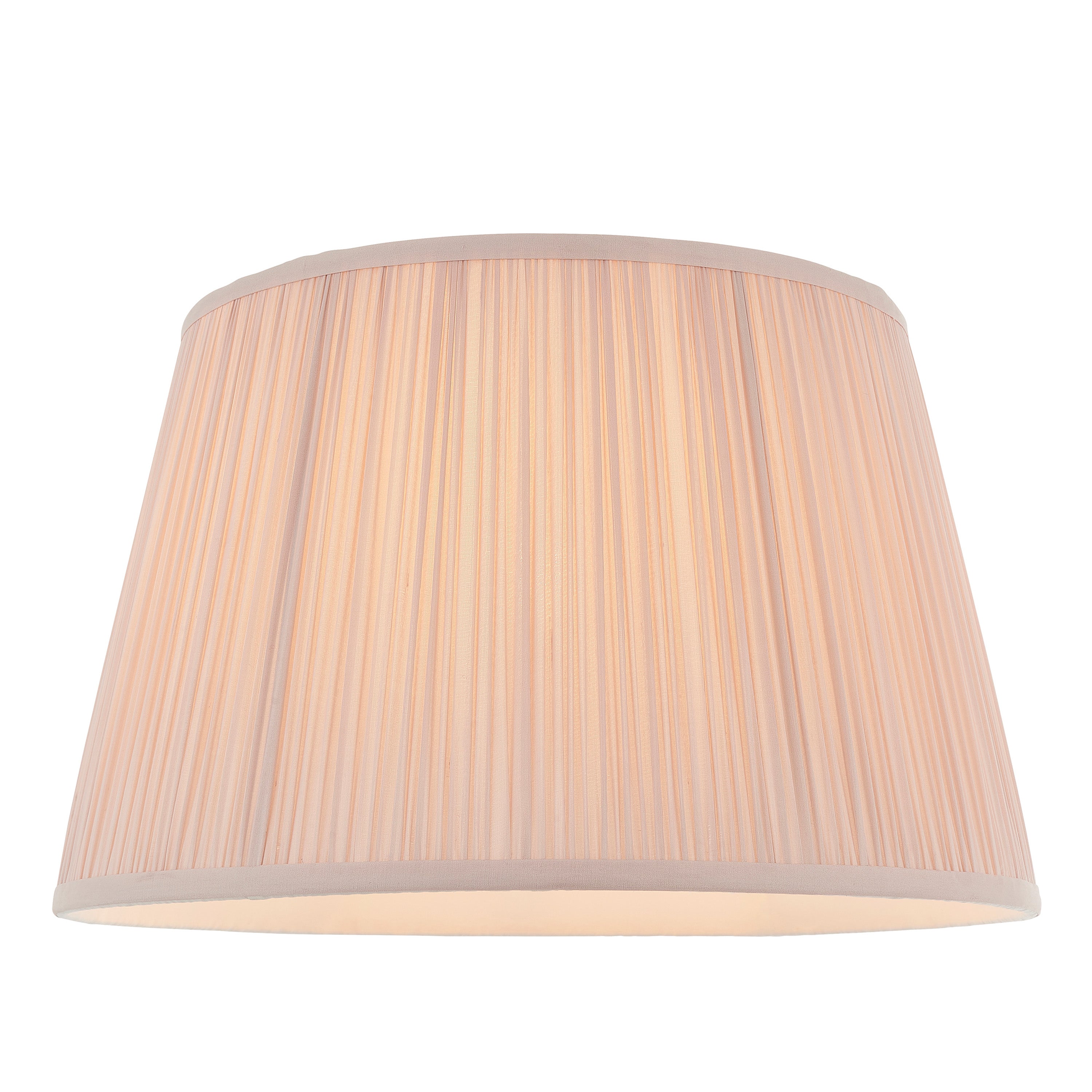 Freya Shade Dusky Pink - Fabric / Steel | Migo Interiors