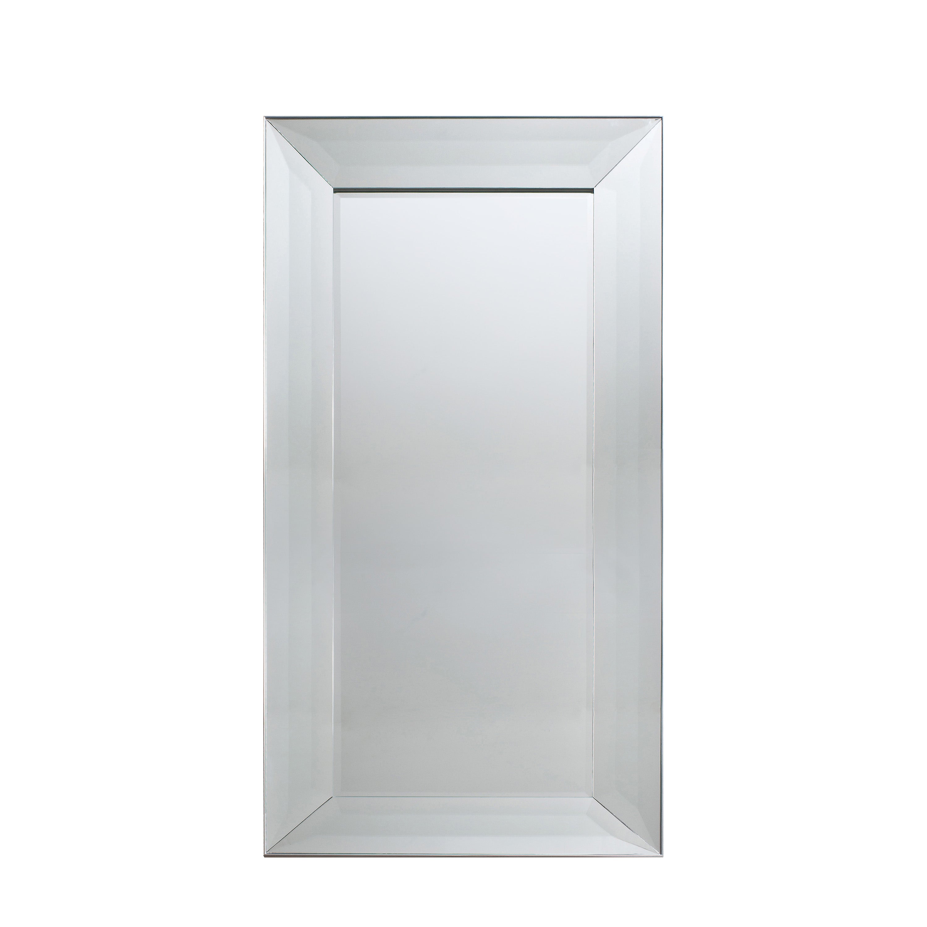 Ferrara Leaner Mirror Silver - Glass / Wood | Migo Interiors