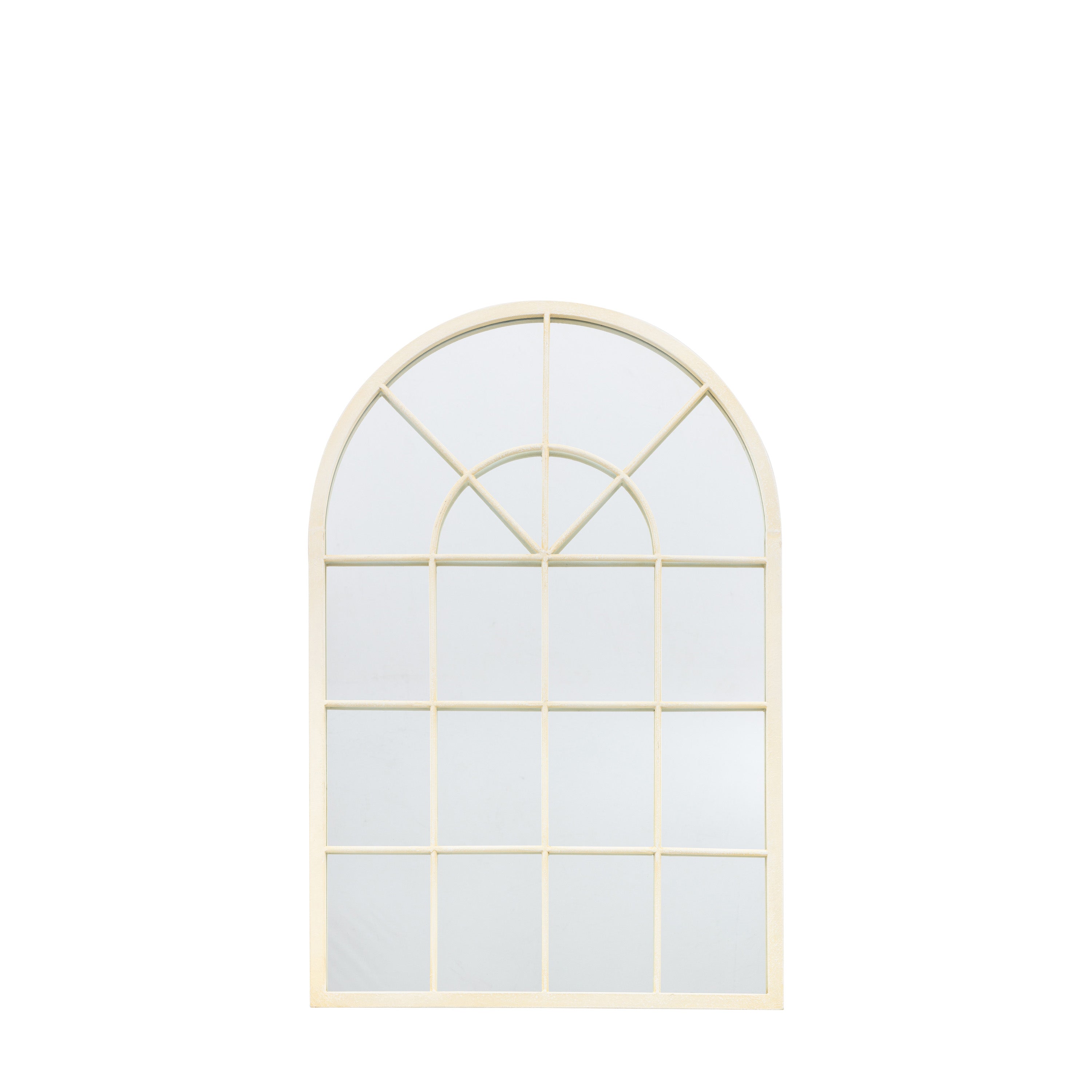 Kelford Mirror Cream - Glass / Metal | Migo Interiors