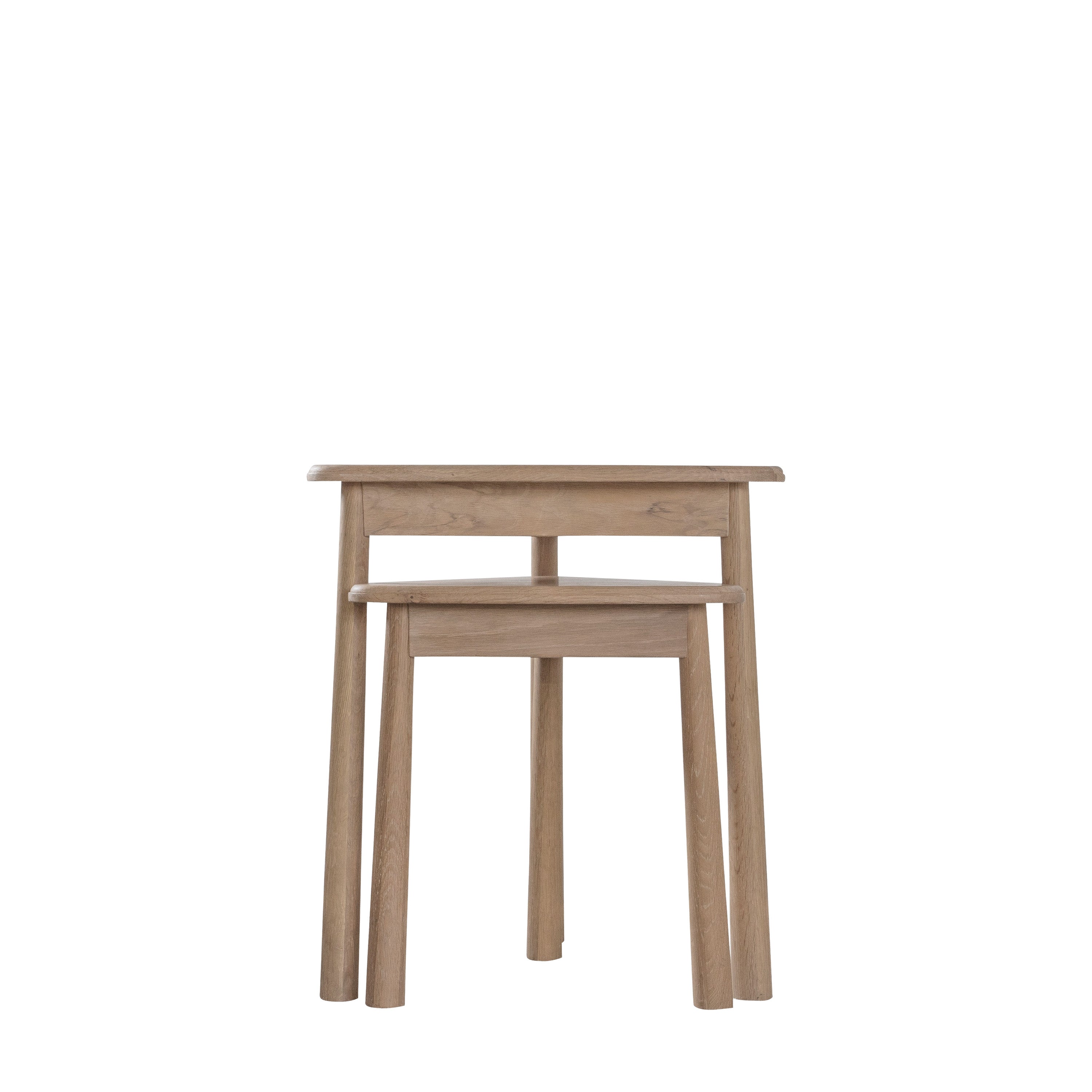 Wycombe Nest of 2 Tables - Oak | Migo Interiors