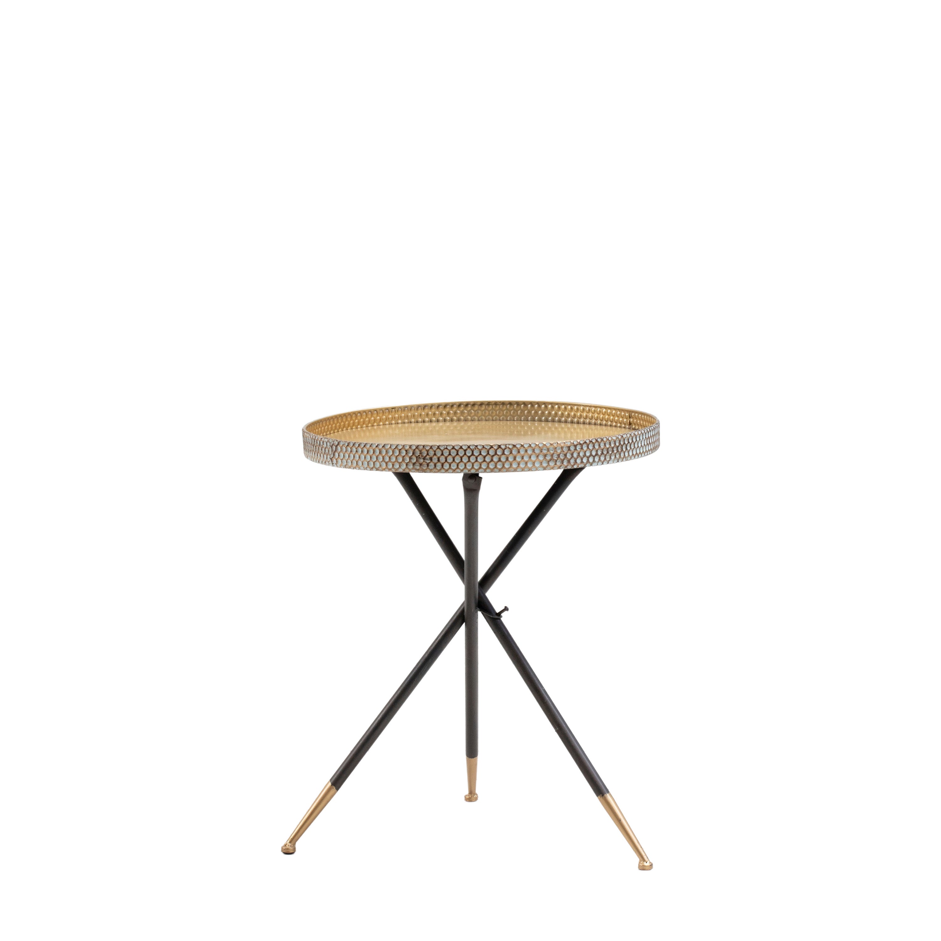 Epsom Tripod Table - Metal | Migo Interiors