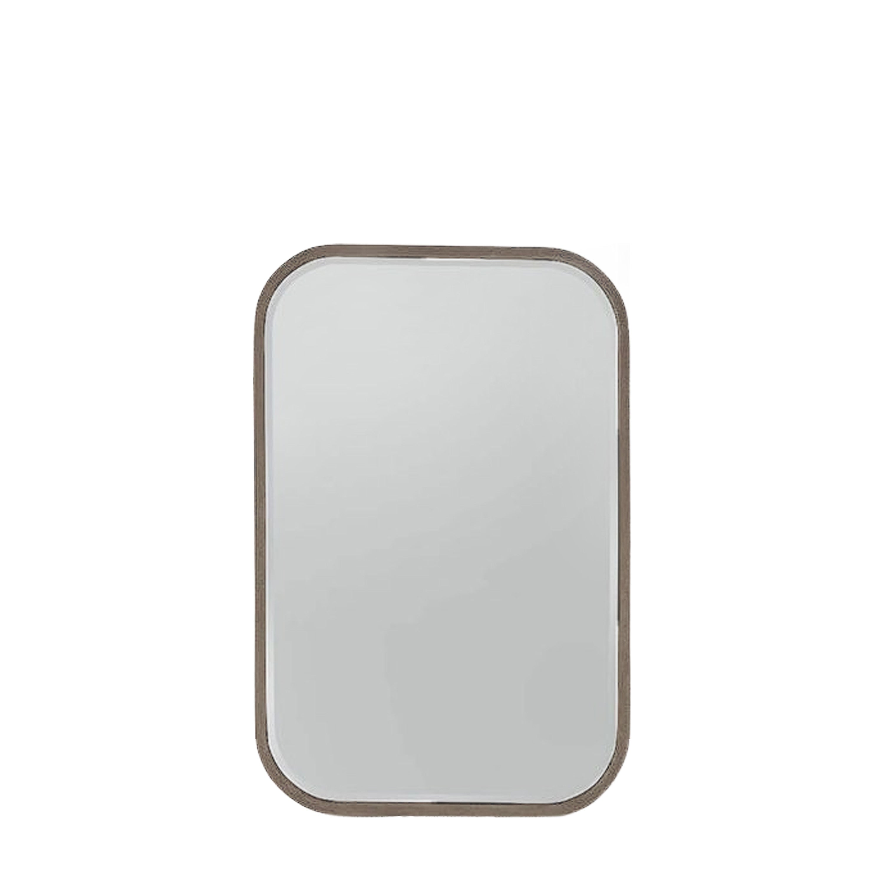 Logan Rectangle Mirror - Glass / Metal | Migo Interiors