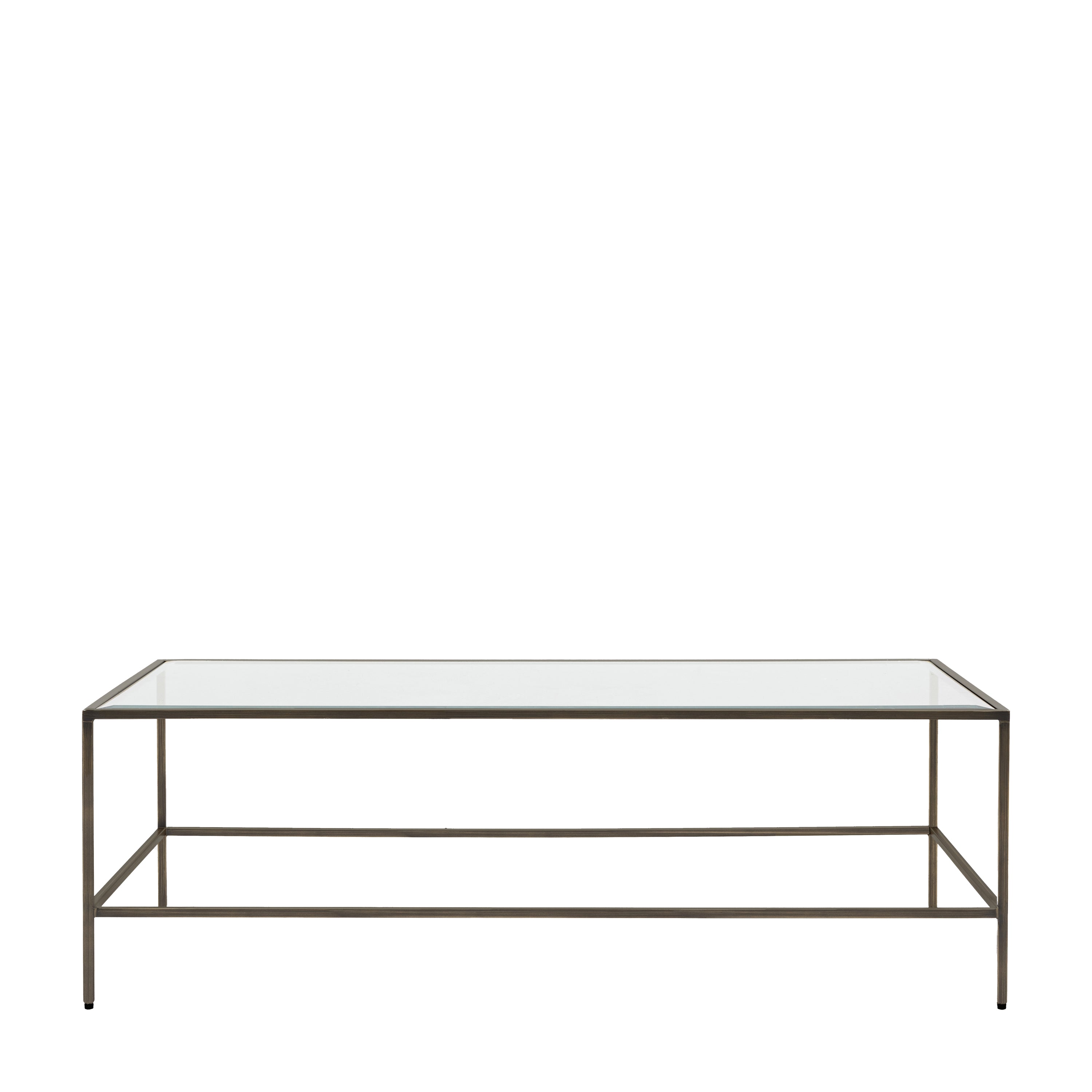 Rothbury Coffee Table Bronze - Glass / Metal | Migo Interiors