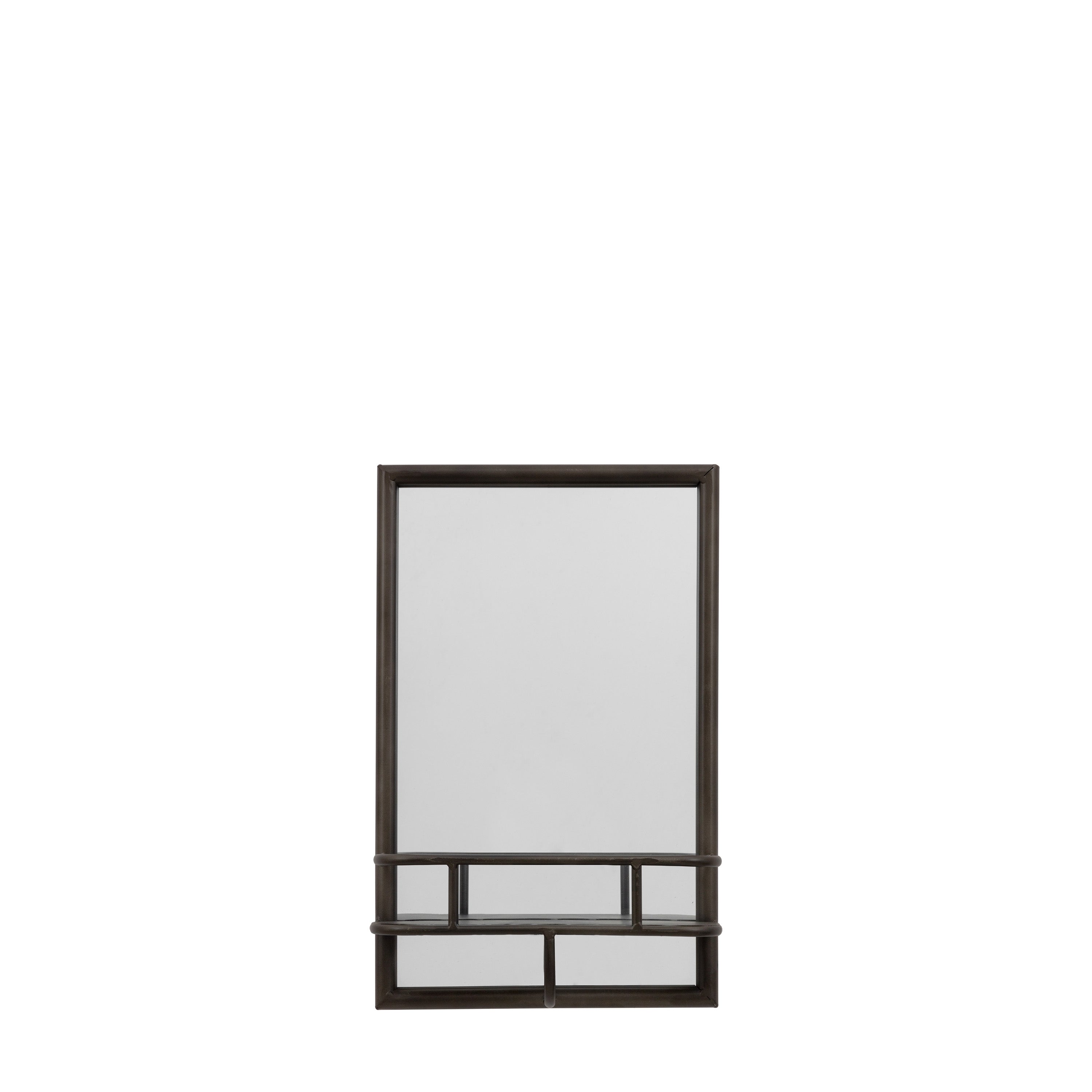 Milton Rectangle Mirror Black