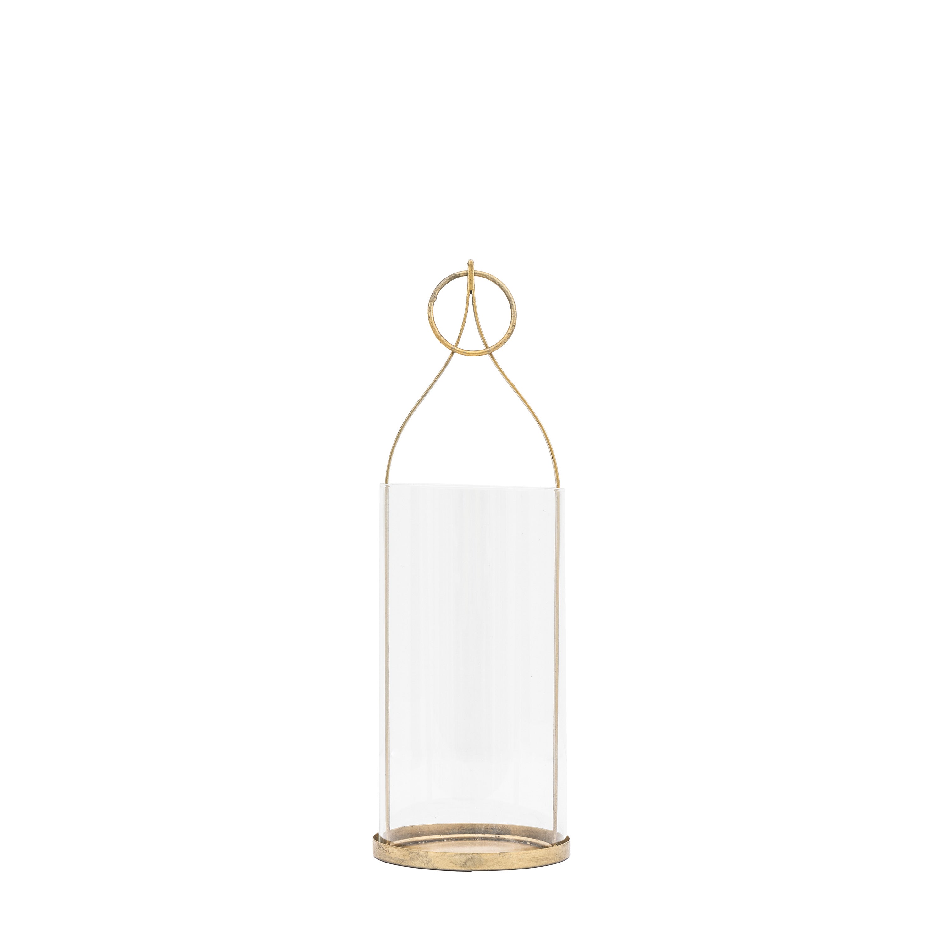 Kyra Lantern Large Antique Gold