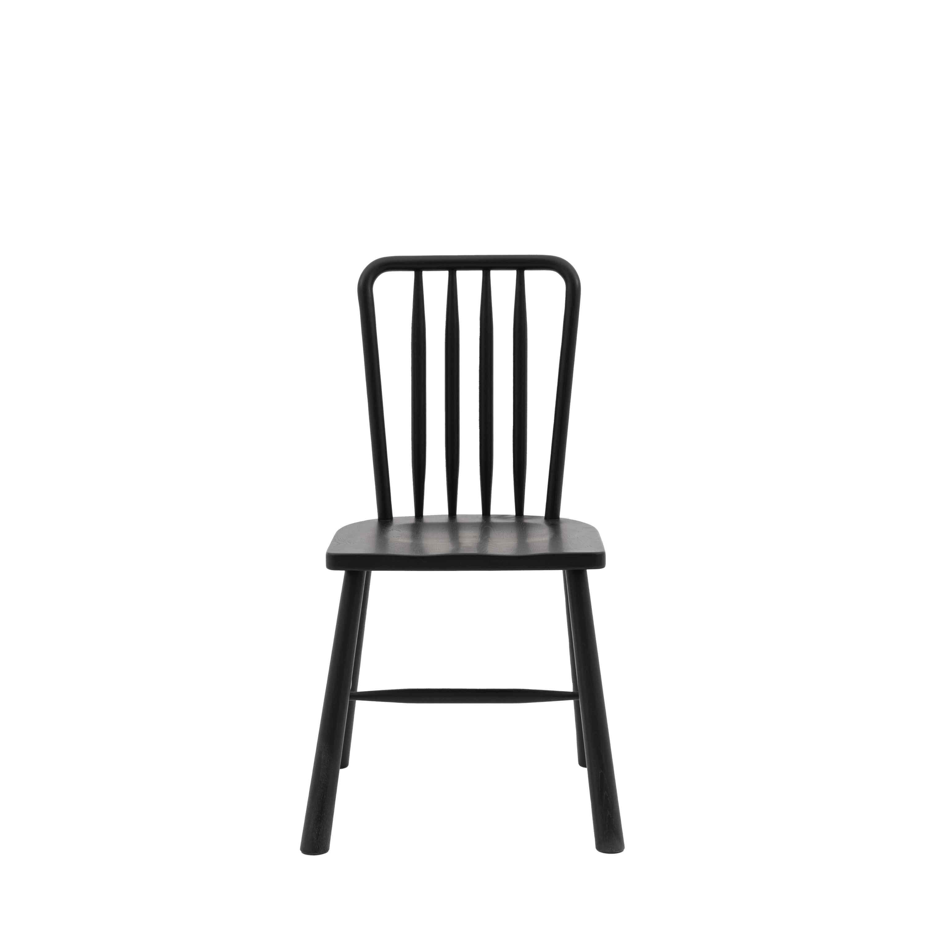 Wycombe Dining Chair Black (2pk) - Oak | Migo Interiors