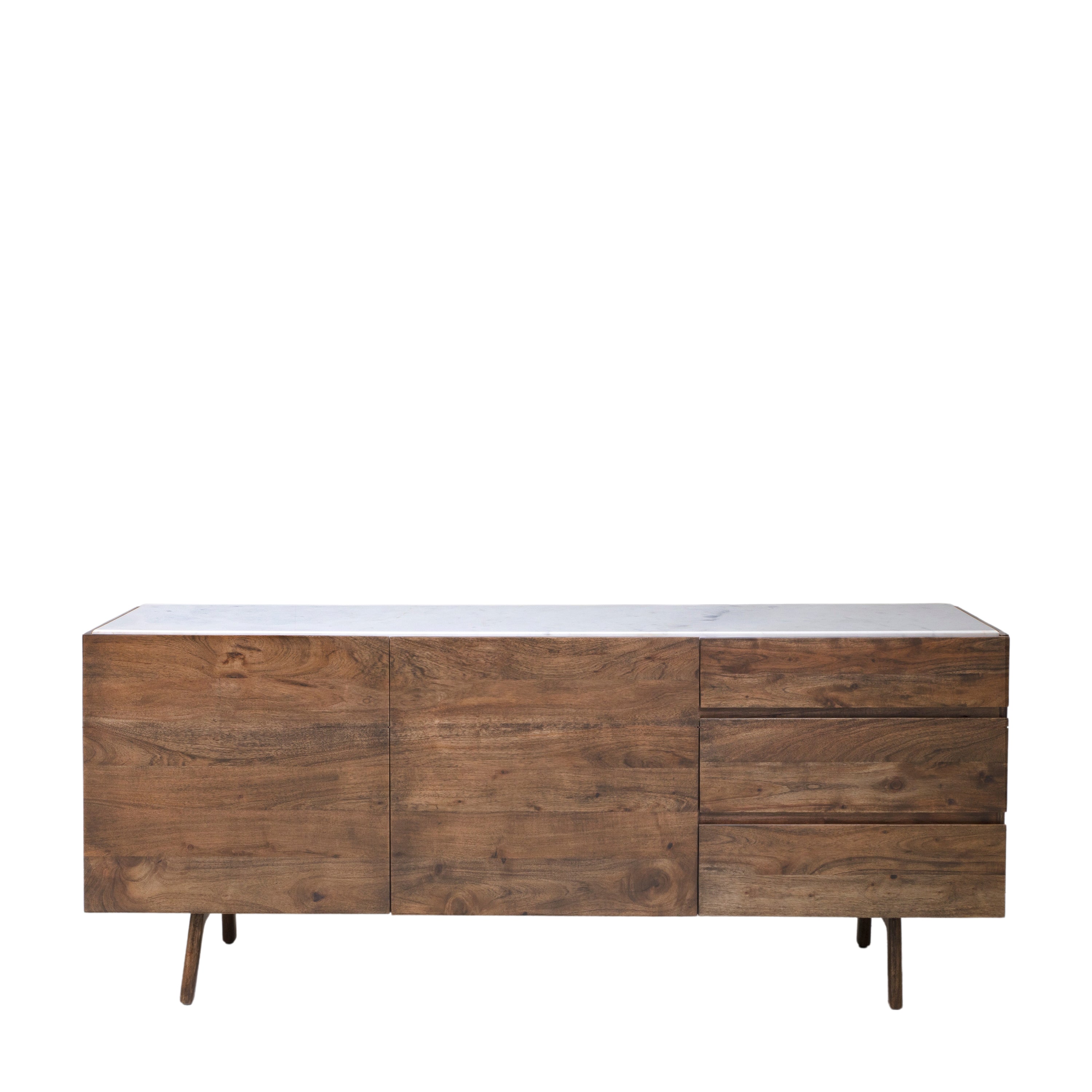 Barcelona Sideboard - Acacia / Marble / MDF | Migo Interiors