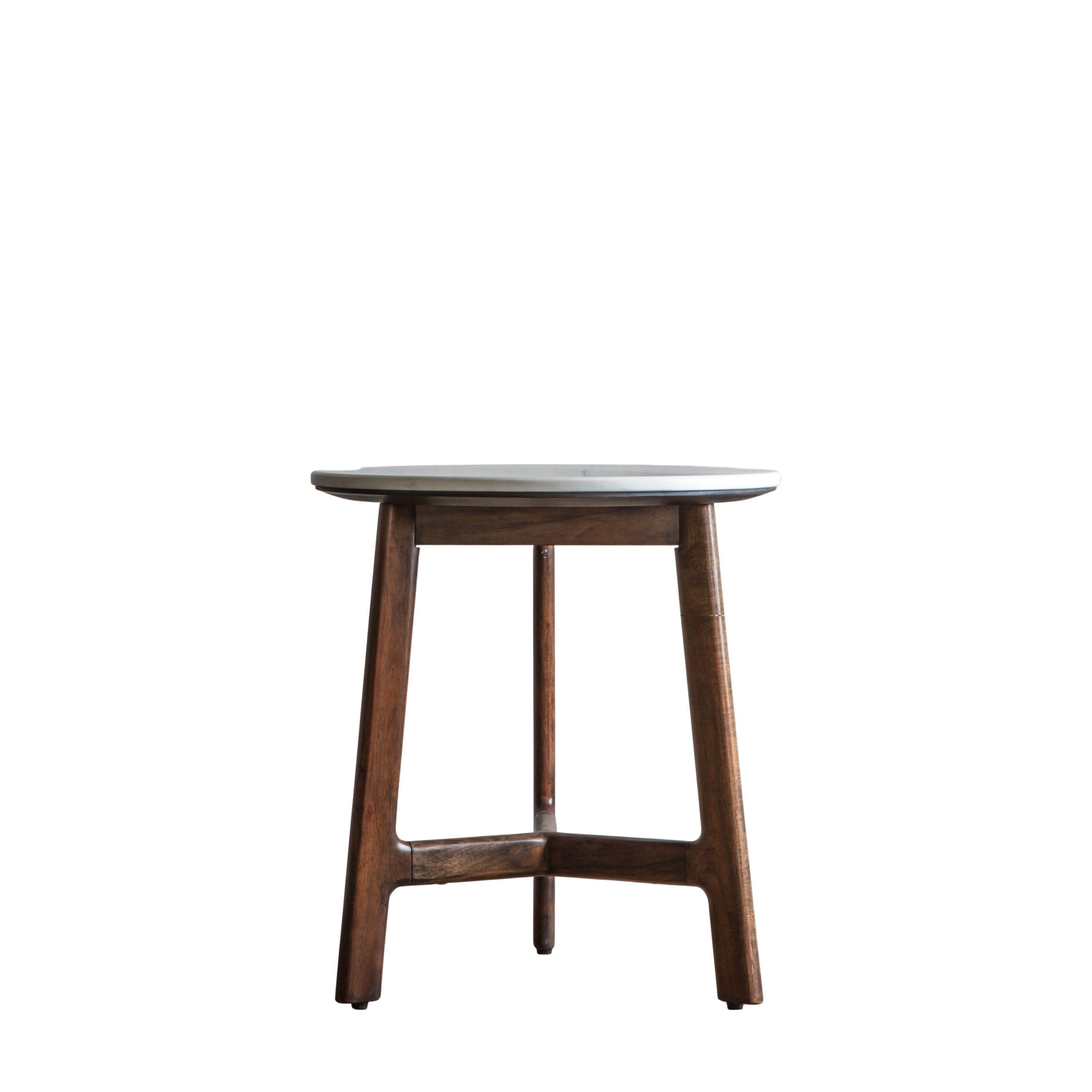 Barcelona Side Table - Acacia / Marble / MDF | Migo Interiors