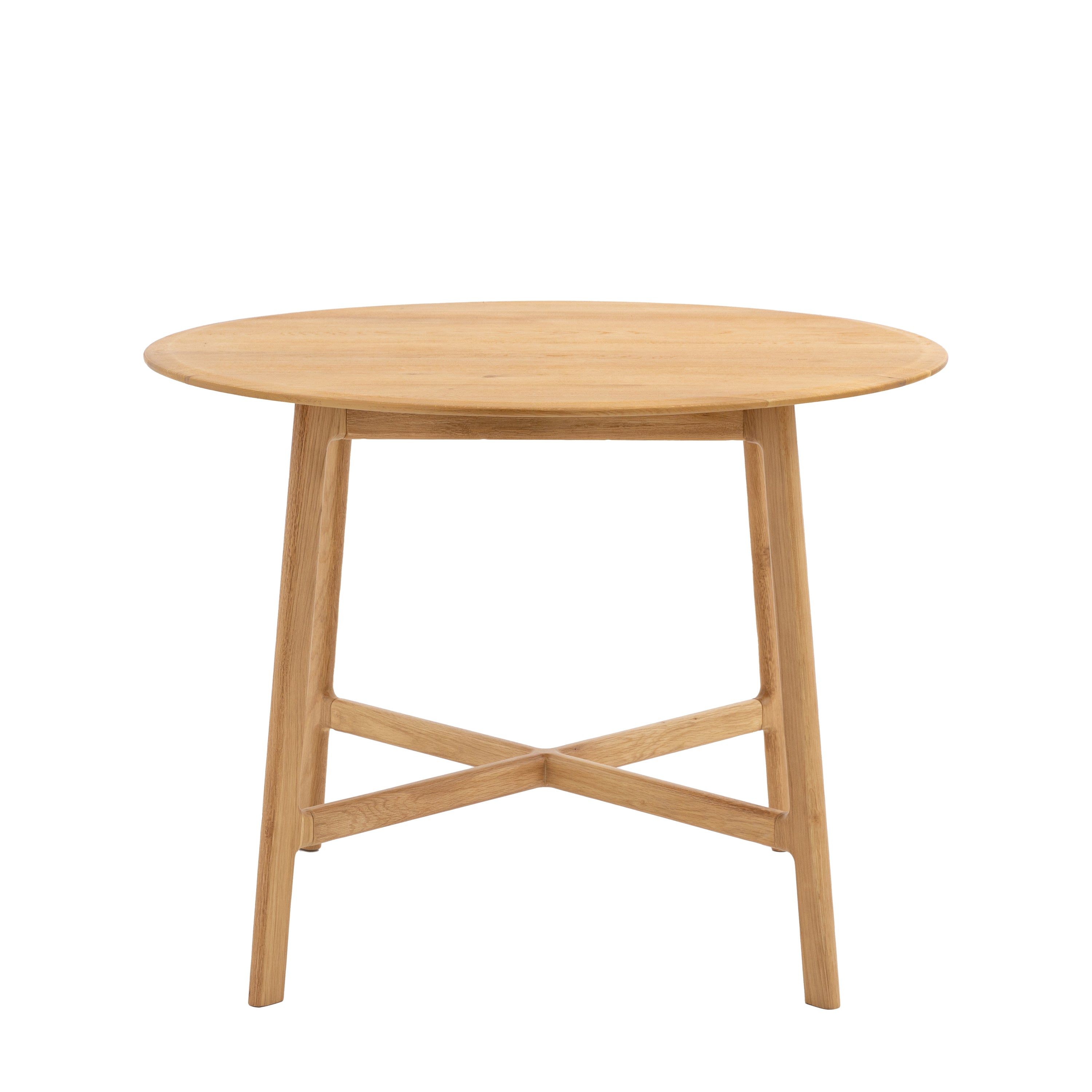 Madrid Round Dining Table - Oak | Migo Interiors