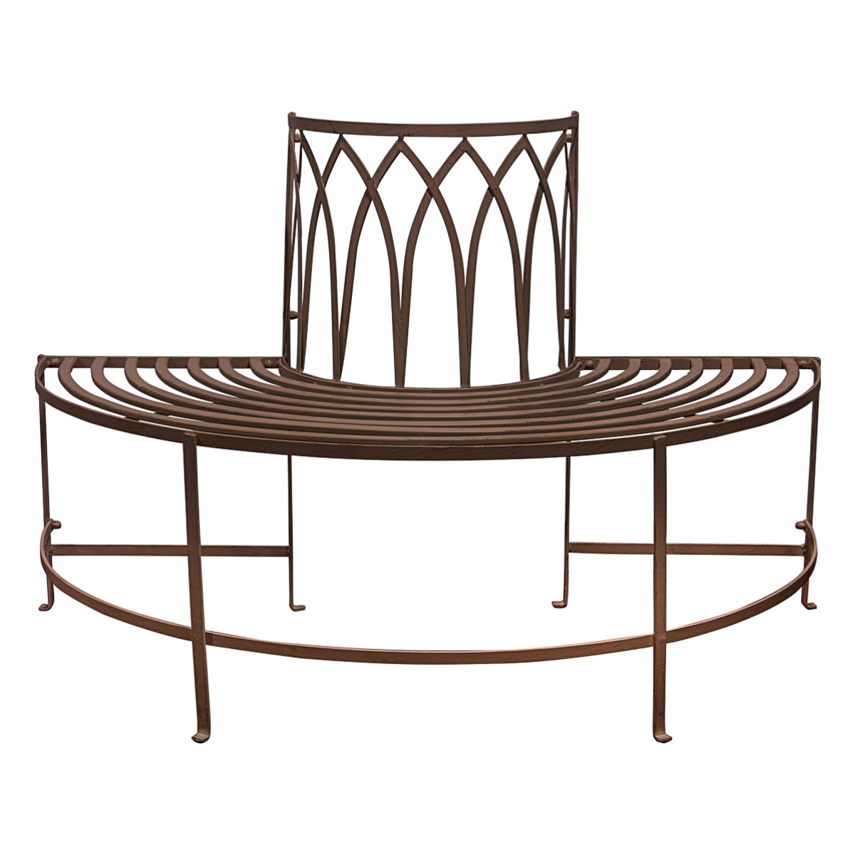 Alberoni Outdoor Tree Bench Seat Ember | Migo Interiors