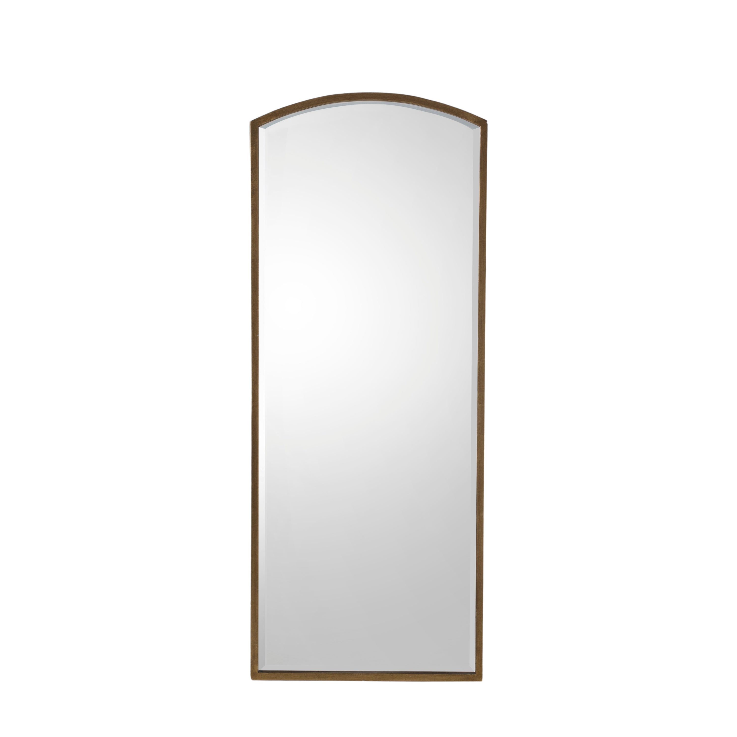 Higgins Arch Mirror Antique Gold - Glass / MDF / Metal | Migo Interiors