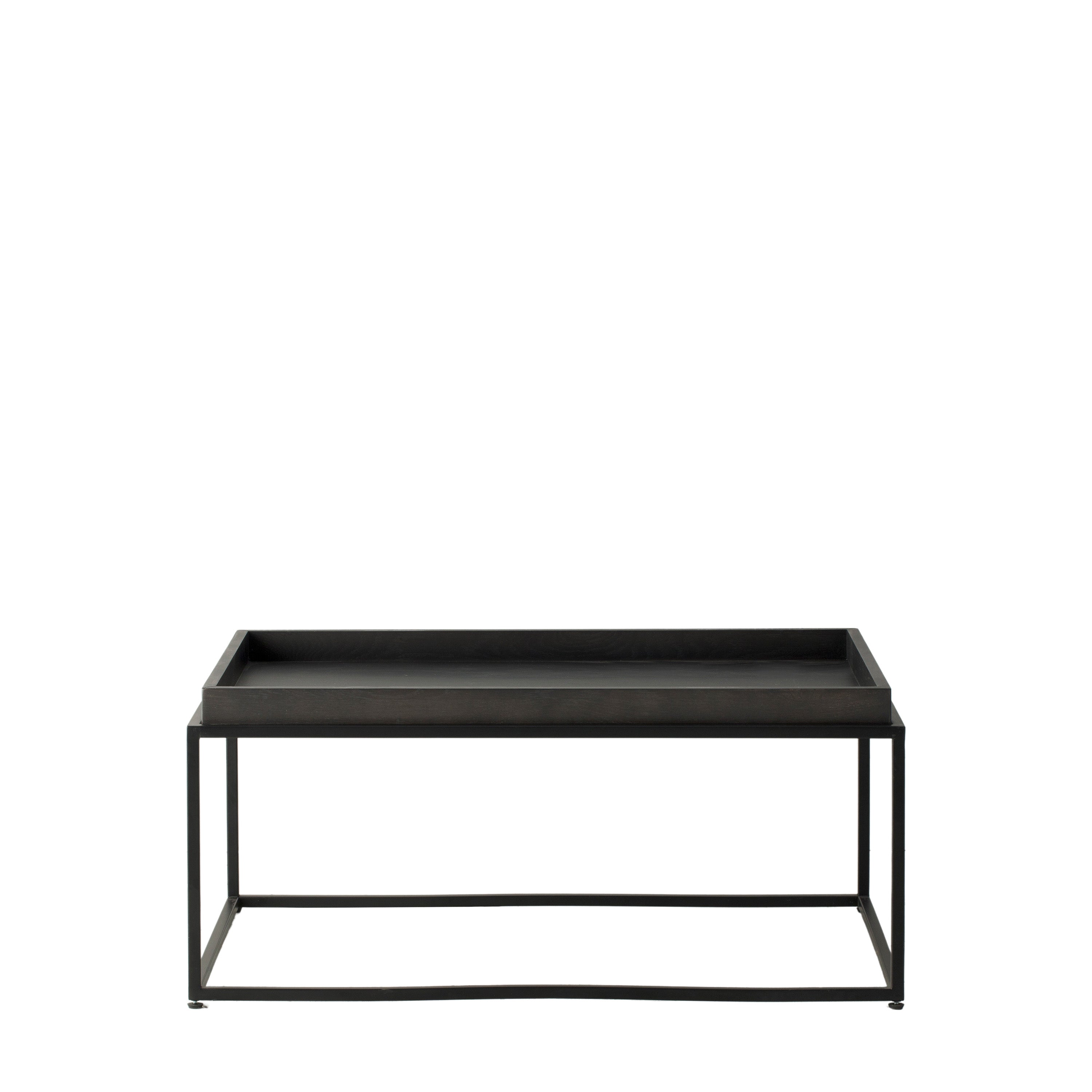 Forden Tray Coffee Table Black - MDF / Metal | Migo Interiors