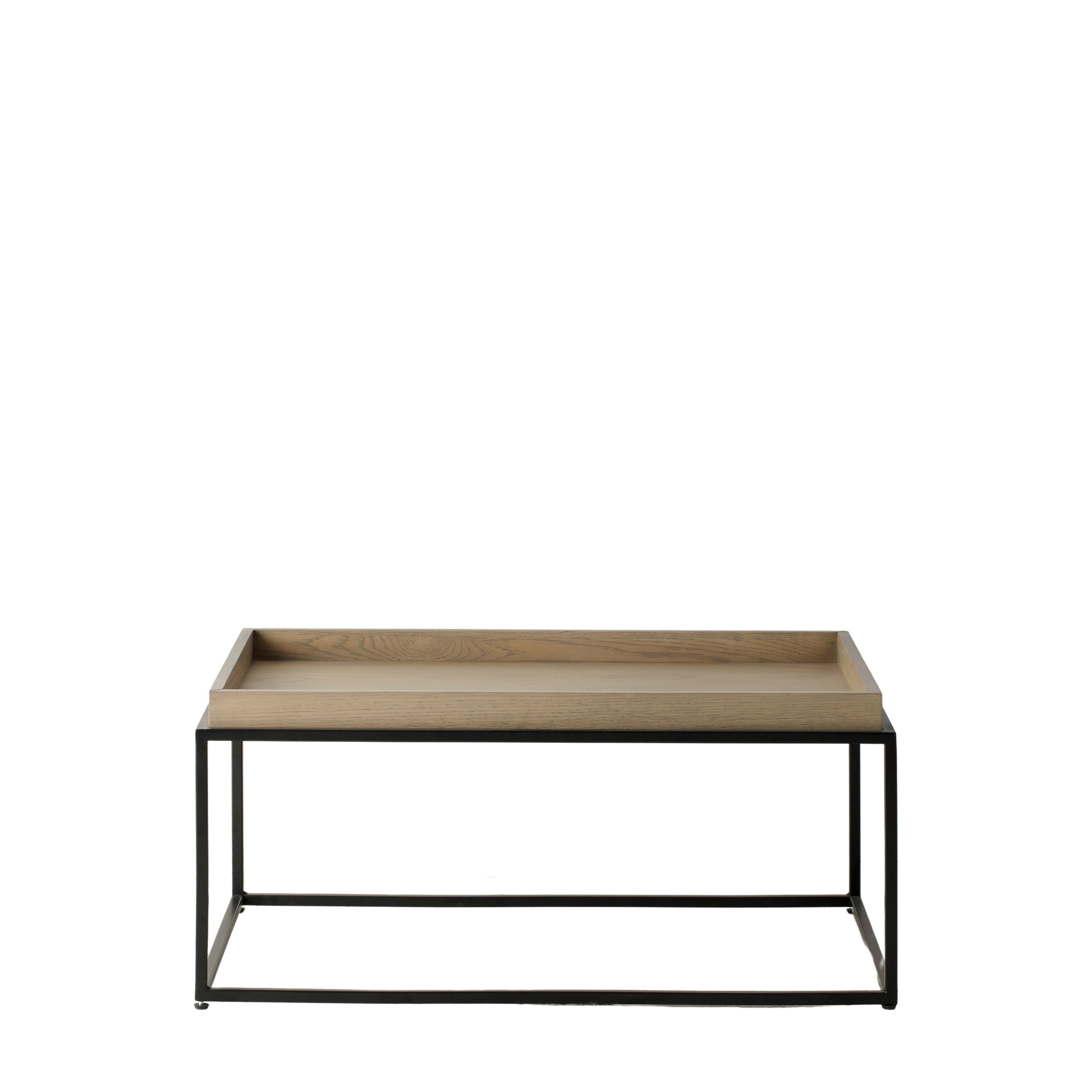 Forden Tray Coffee Table Grey - MDF / Metal | Migo Interiors