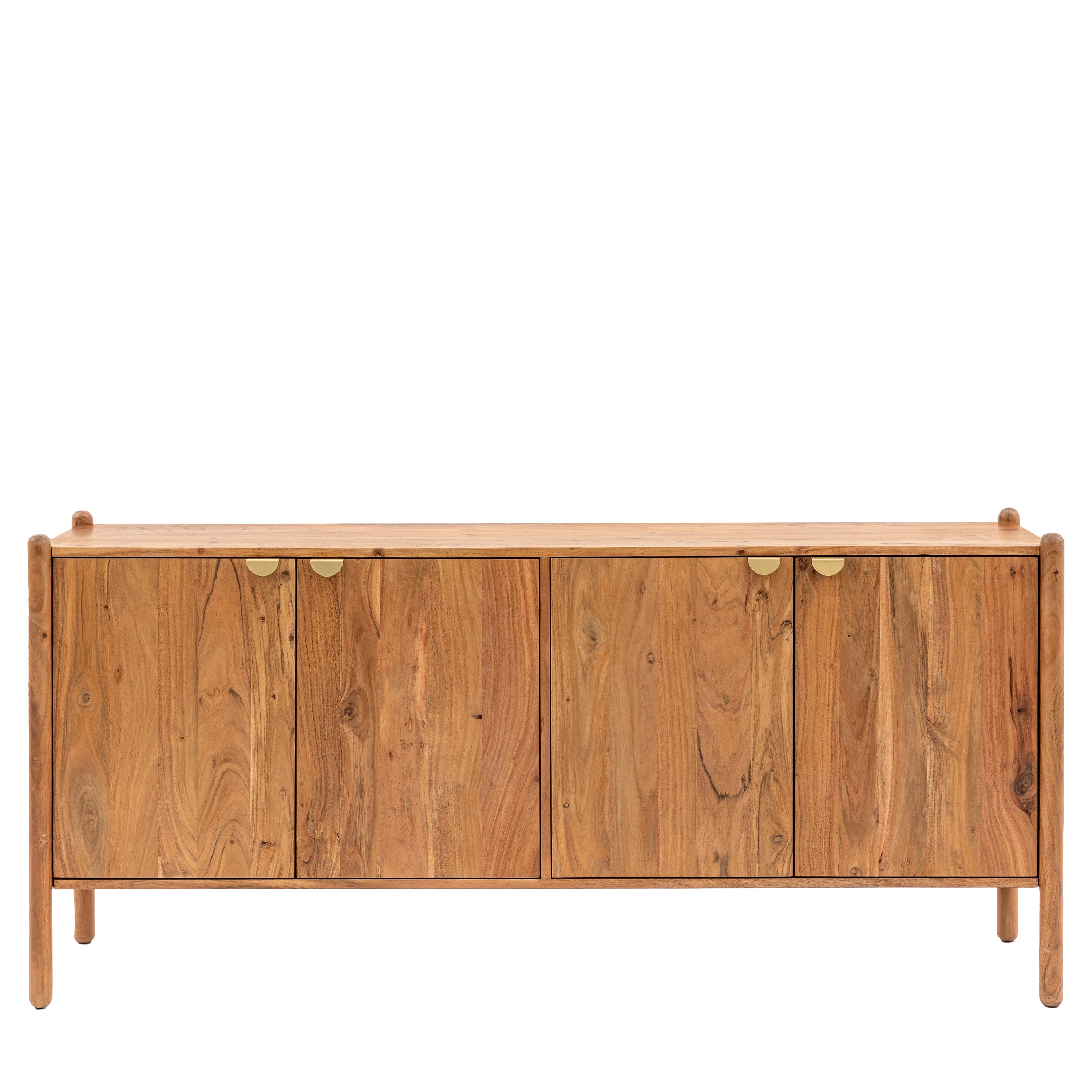 Cannes 4 Door Sideboard - Acacia / MDF | Migo Interiors