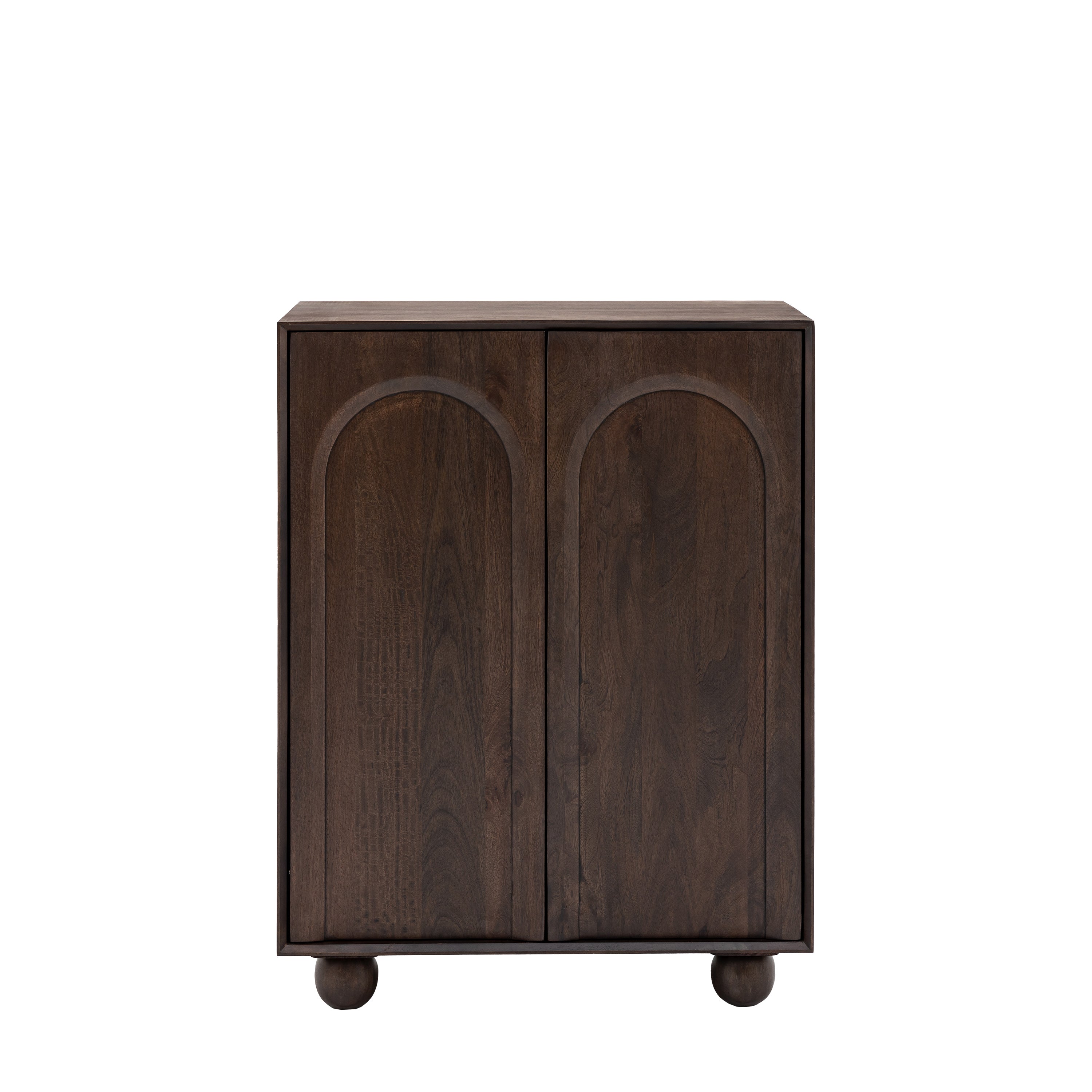 Arc 2 Door Cupboard - Mango Wood | Migo Interiors