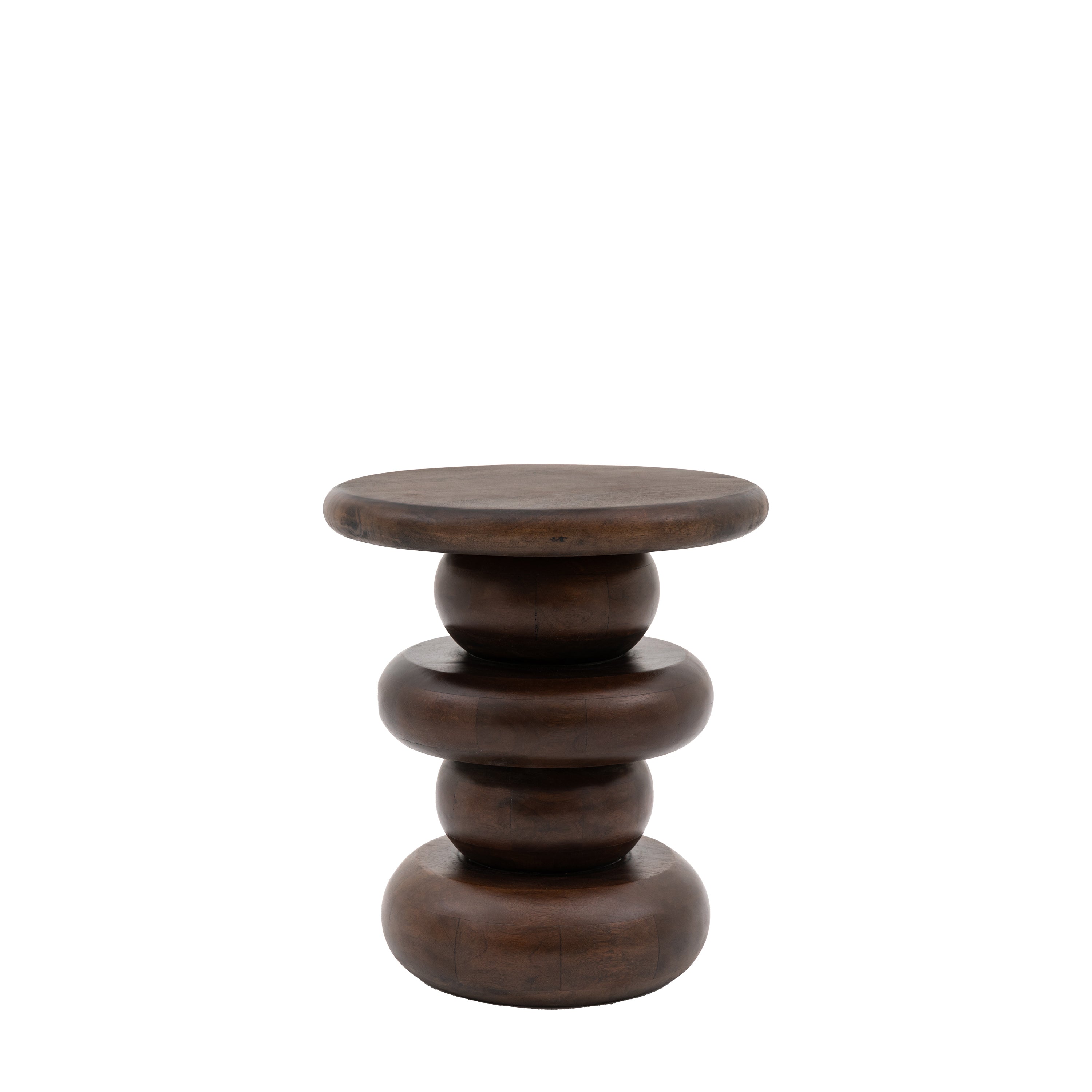 Sculpt Side Table - Mango Wood | Migo Interiors