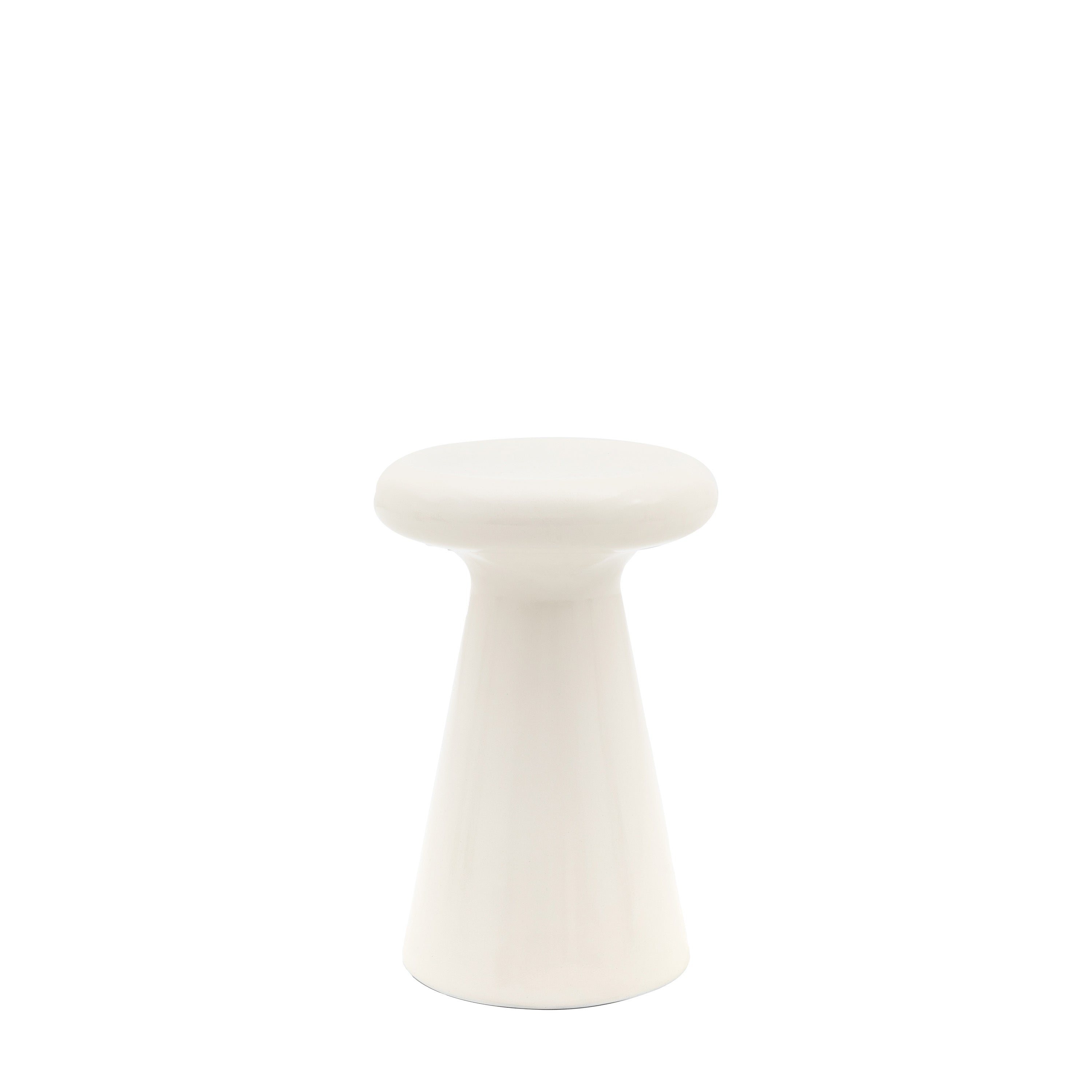 Pavia Side Table Cream - Glass Reinforced Concrete | Migo Interiors