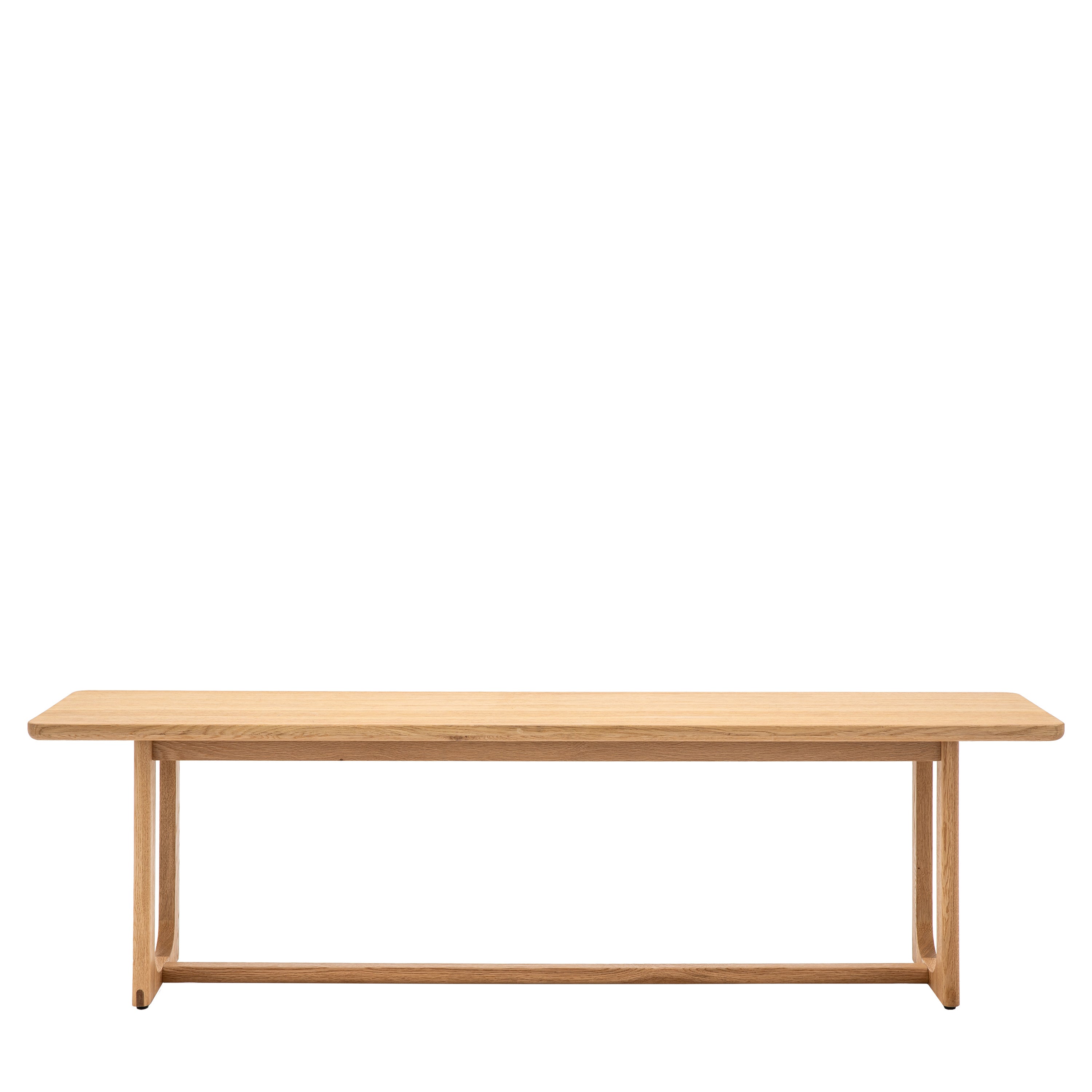 Craft Dining Bench Natural - Oak / Oak Veneered MDF | Migo Interiors