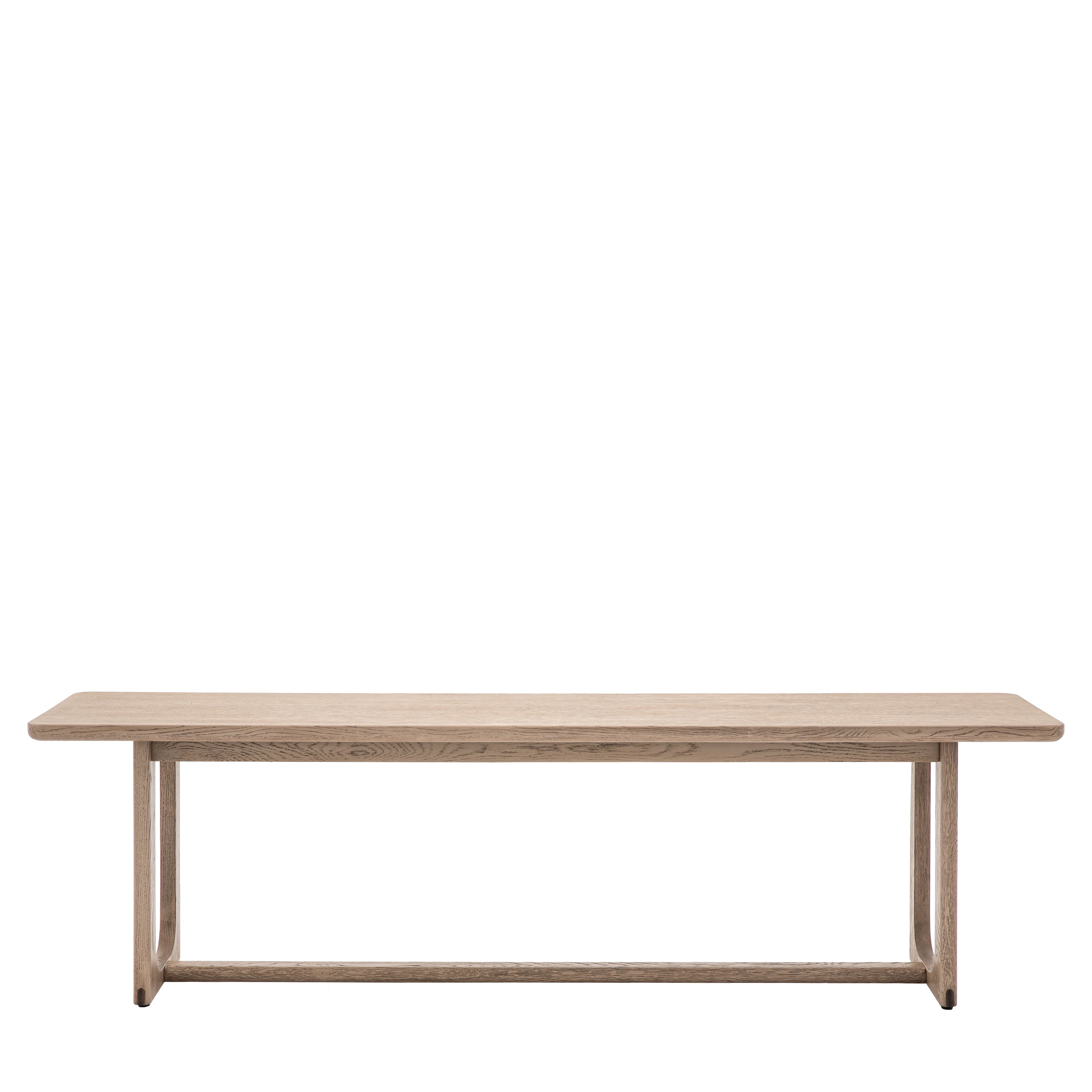 Craft Dining Bench Smoked - Oak / Oak Veneered MDF | Migo Interiors