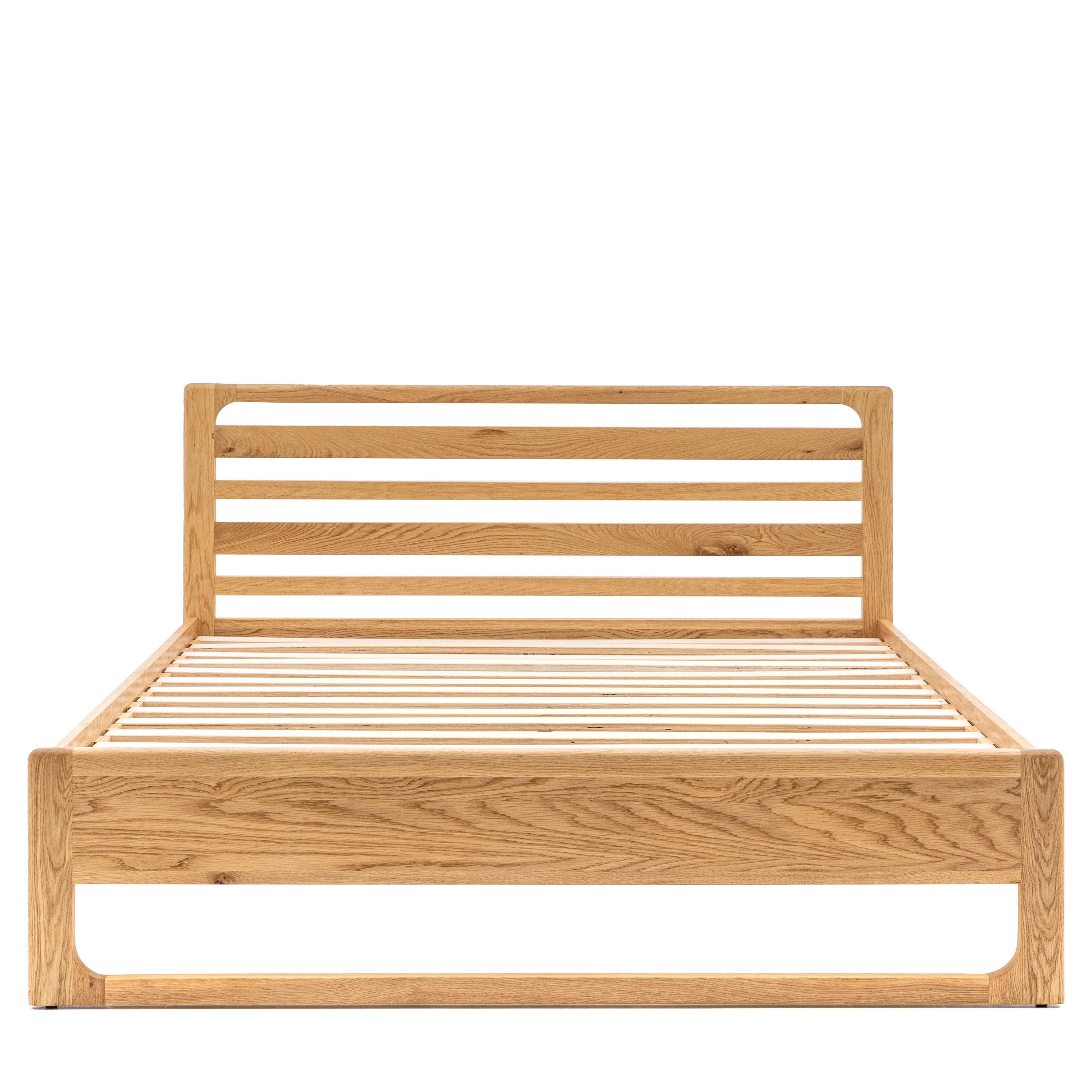 Craft 5' Bed Natural - Oak / Oak Veneered MDF / Plywood / Pine | Migo Interiors