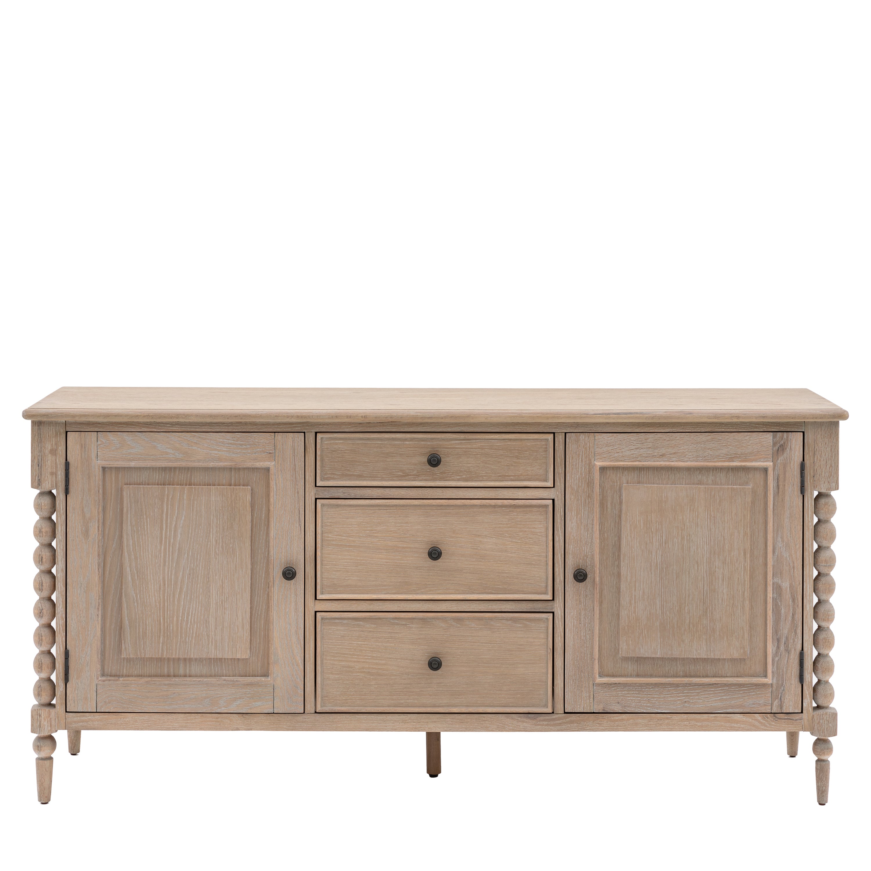 Artisan 2 Door 3 Drawer Sideboard - Oak / Oak Veneer MDF / Plywood / Pine | Migo Interiors