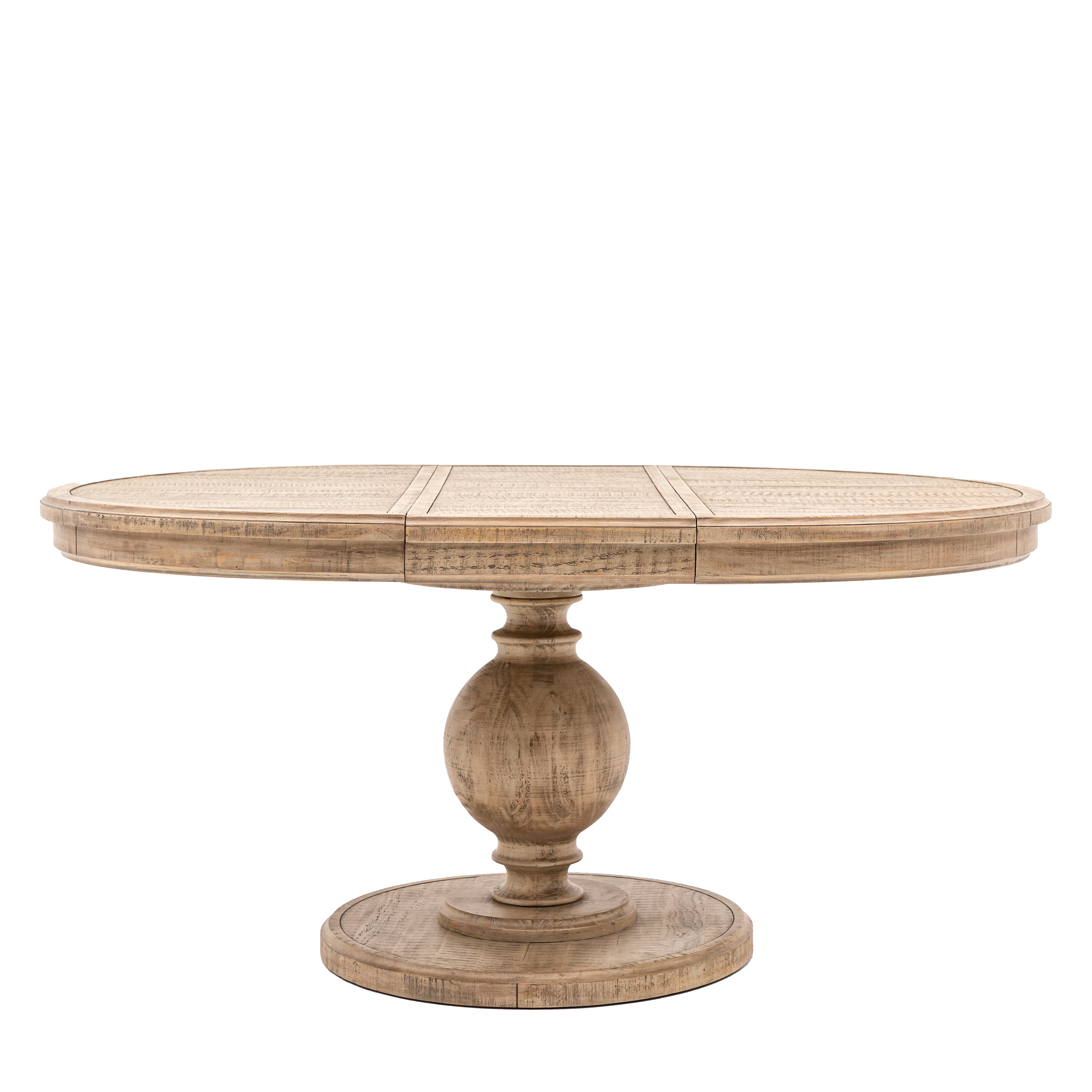 Vancouver Rnd Ext Dining Tble 1200/ - Pine / Rubber Wood / Plywood / Pine Veneer | Migo Interiors