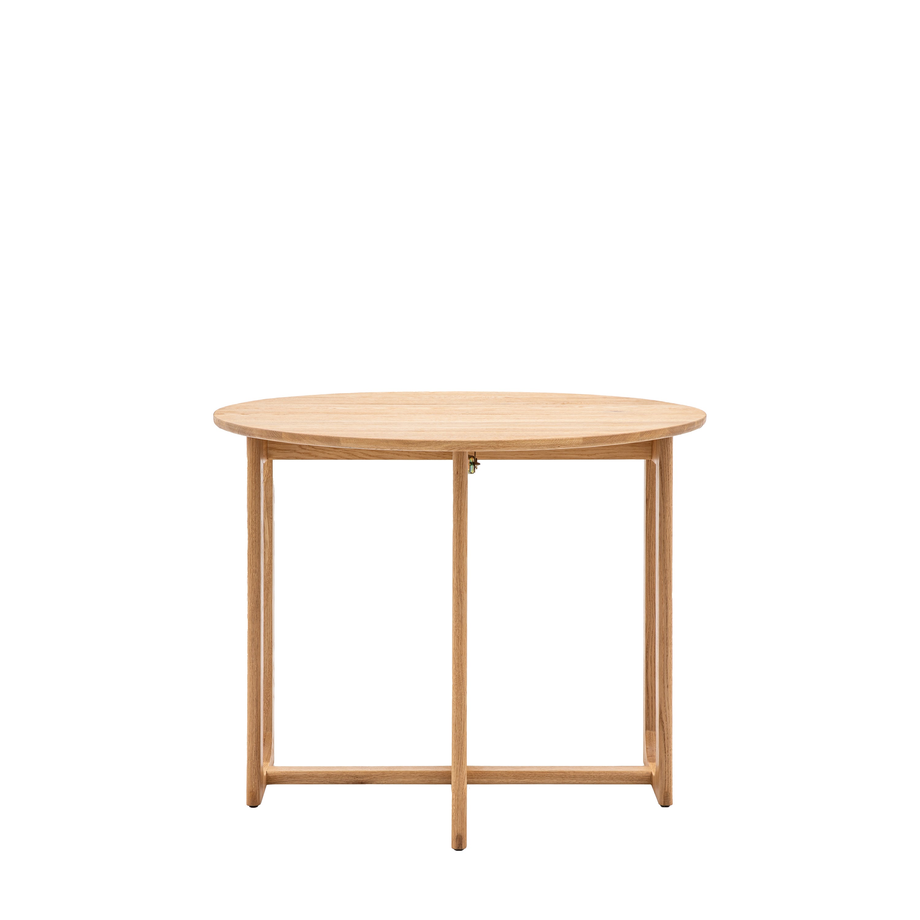 Craft Folding Dining Table Natural - Solid Oak | Migo Interiors