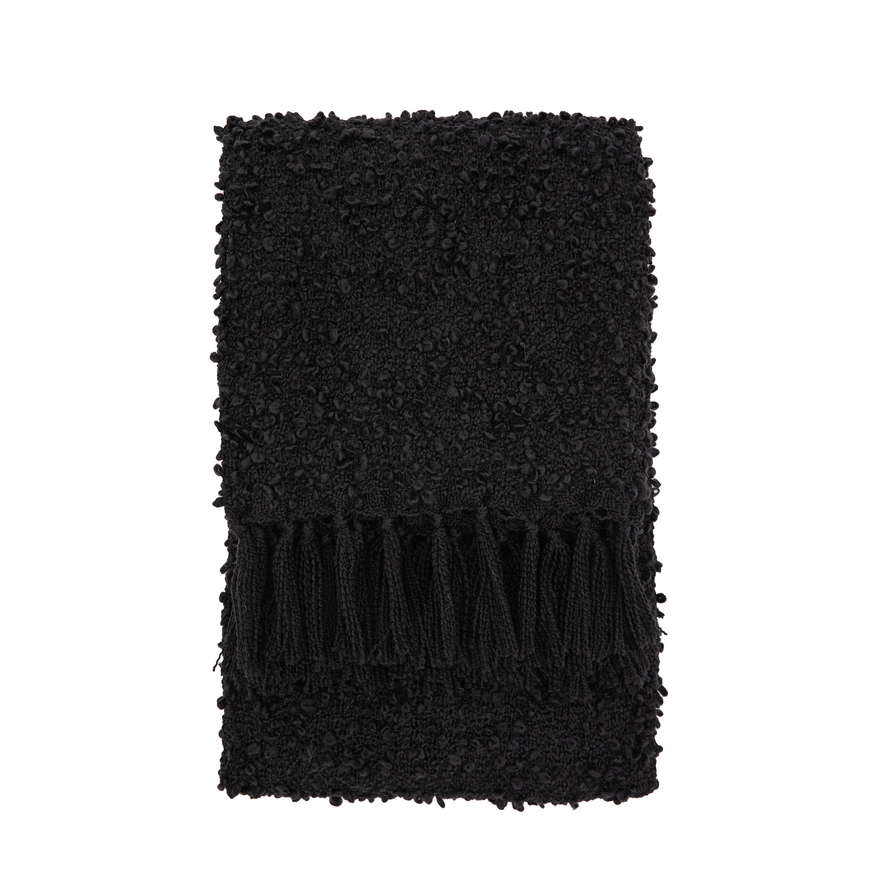 Bologna Throw Black - PET | Migo Interiors