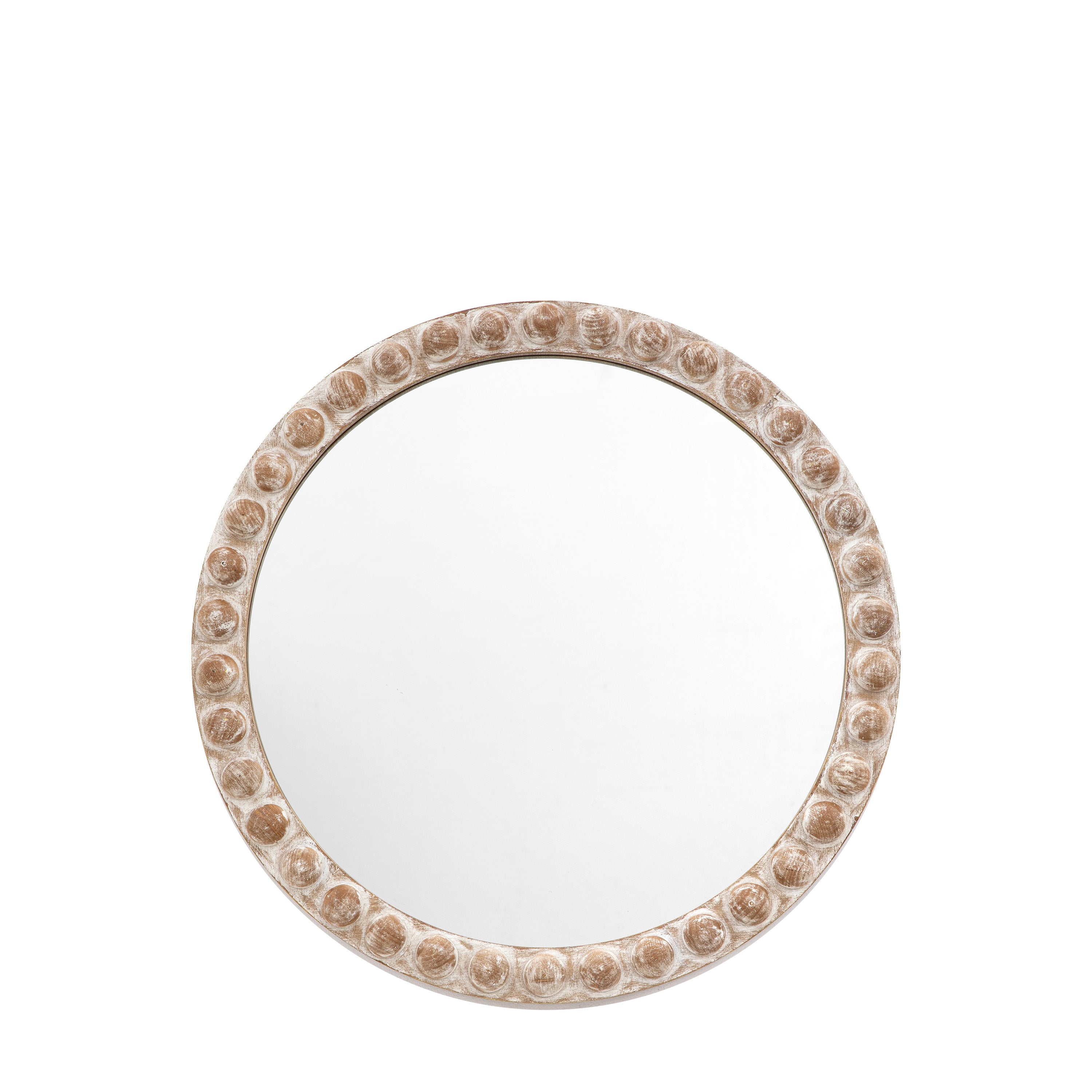Millbrook Round Mirror - MDF / Glass | Migo Interiors
