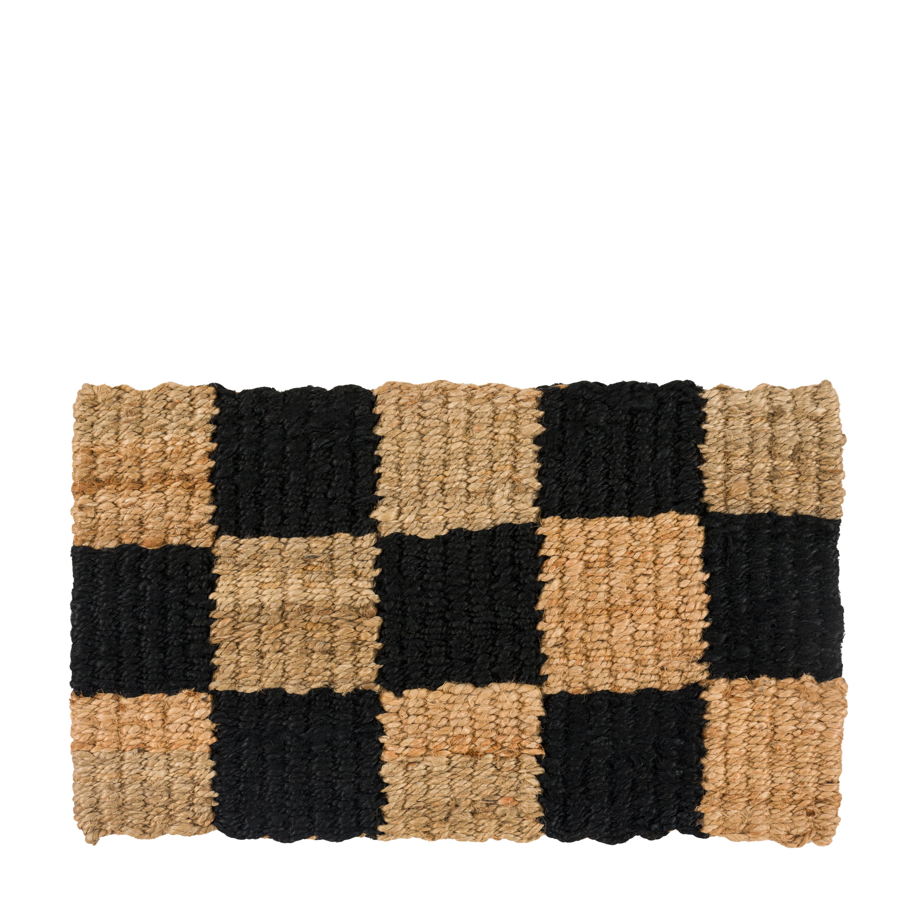Kanha Jute Braided Doormat - PVC / Coir | Migo Interiors
