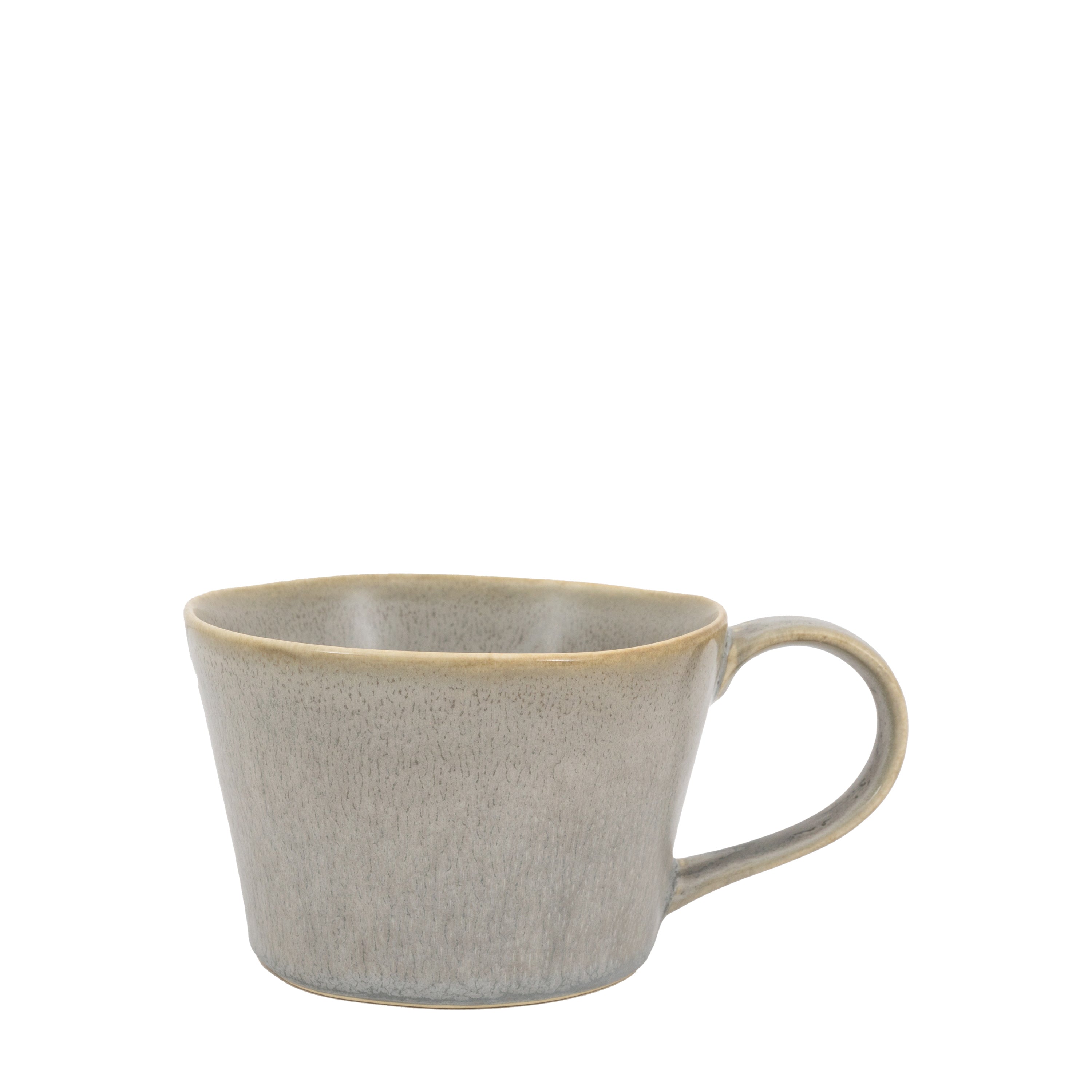 Pebble Glaze Mug Dove Grey (4pk) - Ceramic | Migo Interiors