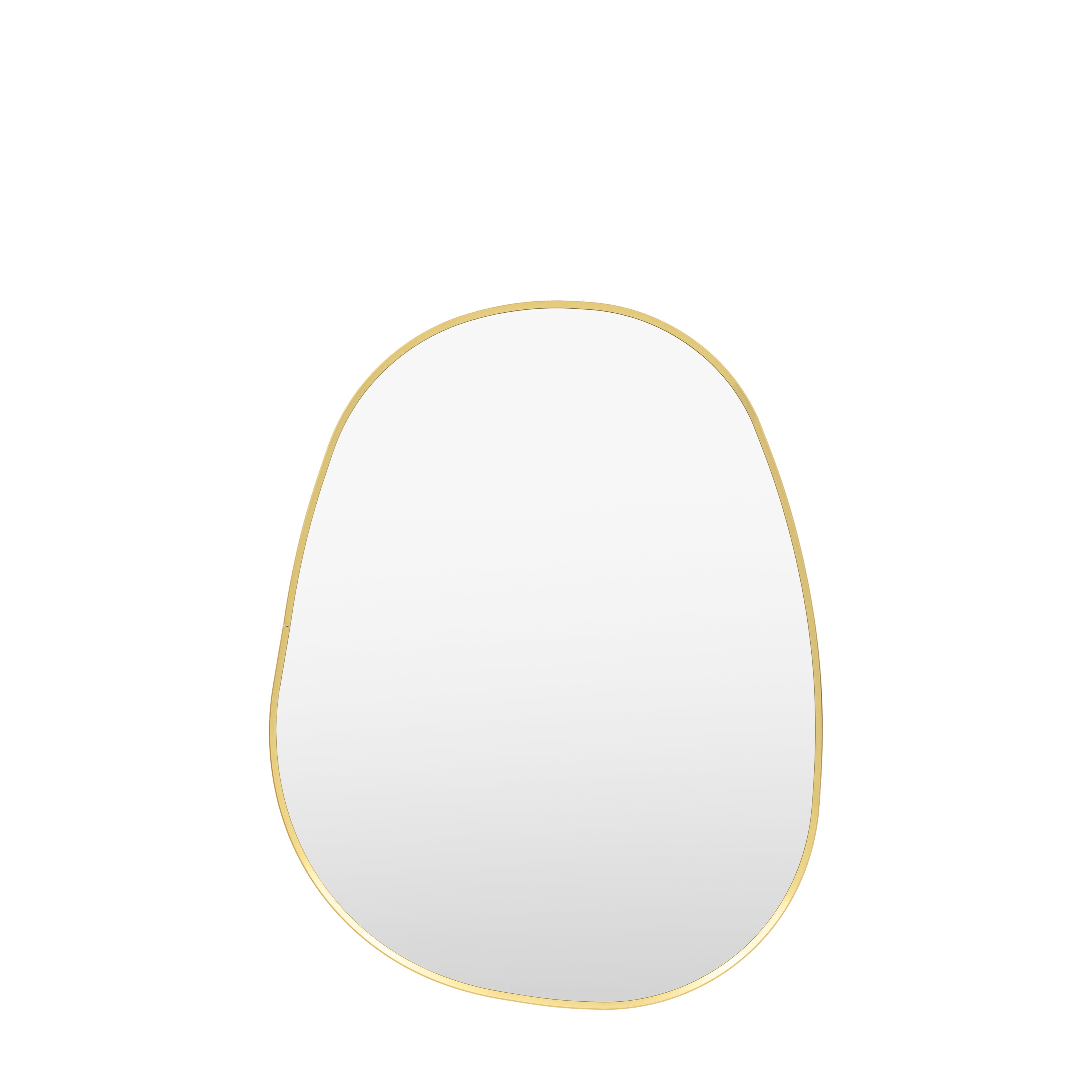 Holworth Pebble Mirror Gold