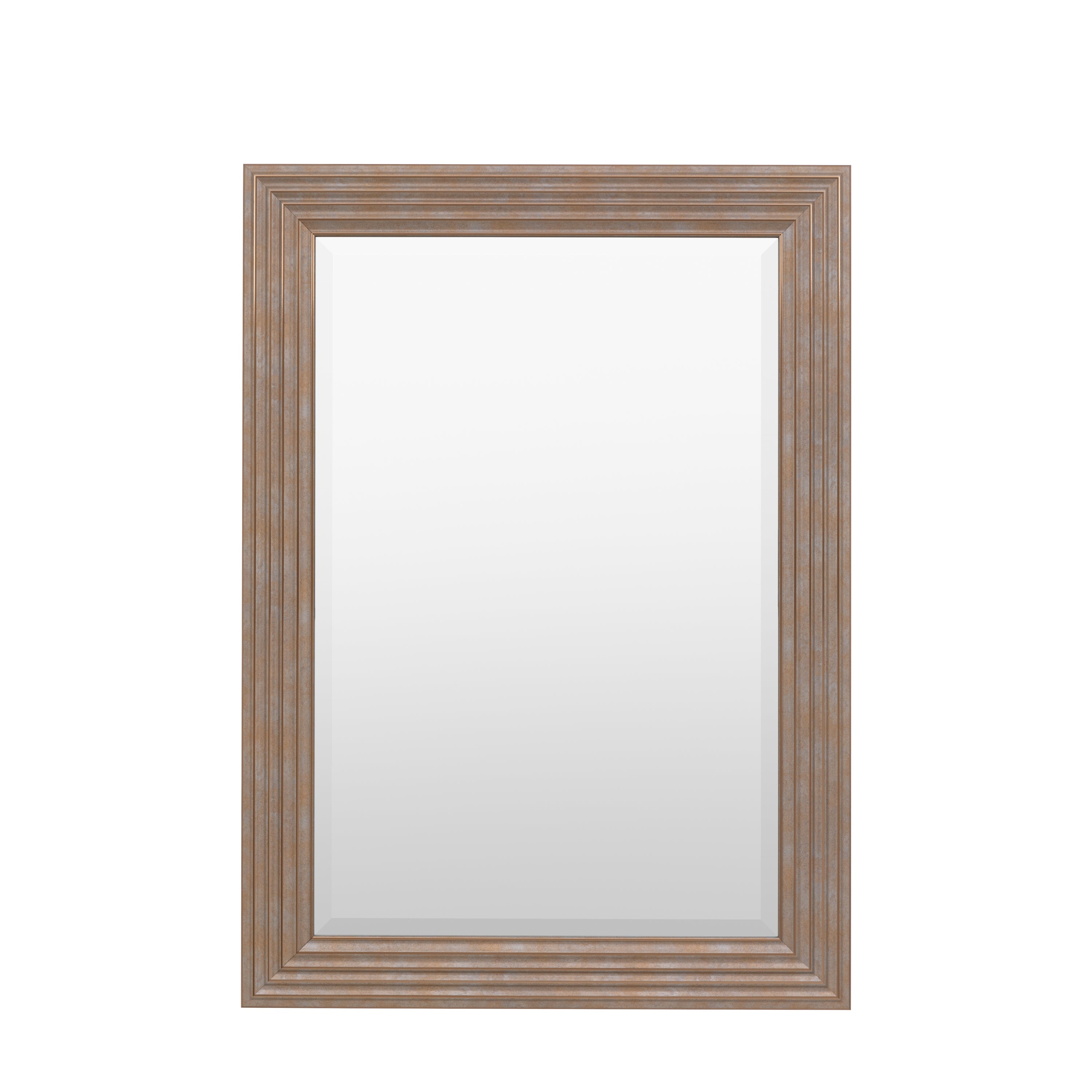 Whitechapel Rectangle Mirror Gold - Glass / PS / MDF | Migo Interiors
