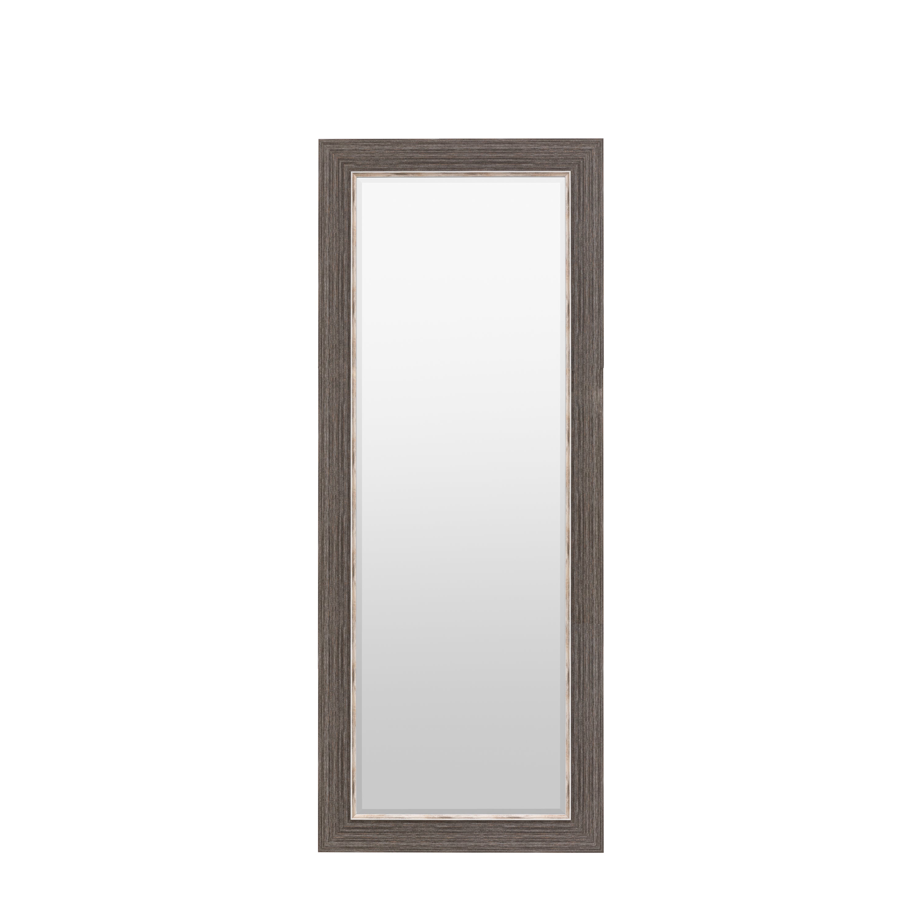 Richmond Leaner Mirror Pewter - Glass / PS / MDF | Migo Interiors