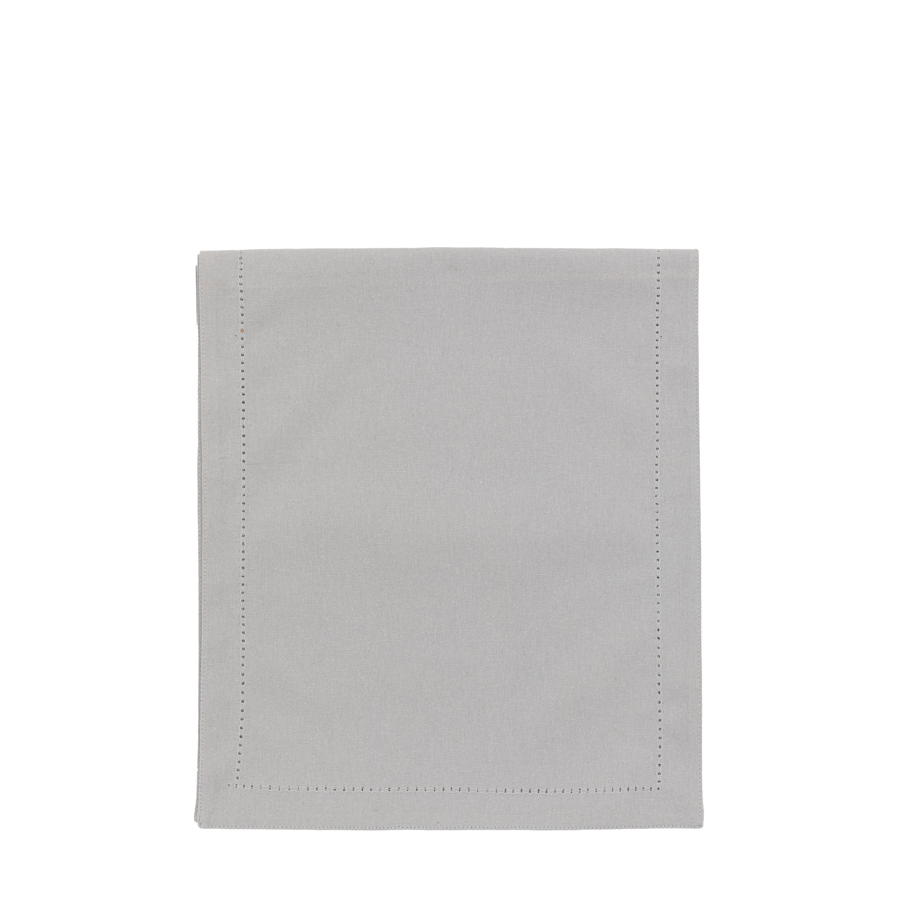 Dove Table Runner Grey - Cotton | Migo Interiors